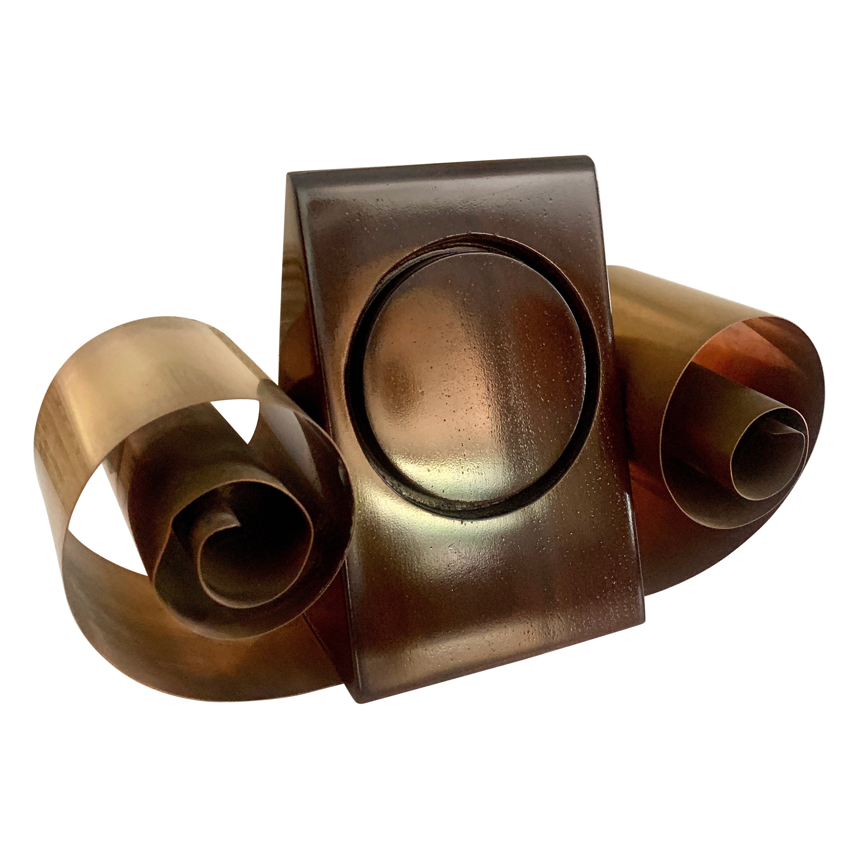Fermalibri in metallo in stile scroll