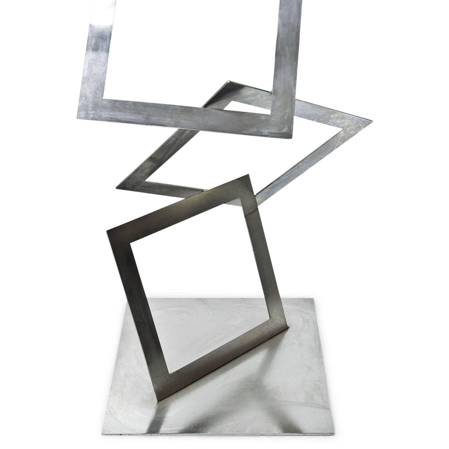 Modern Metal Sculpture by Ernesto Riva, Italy, 20th Century