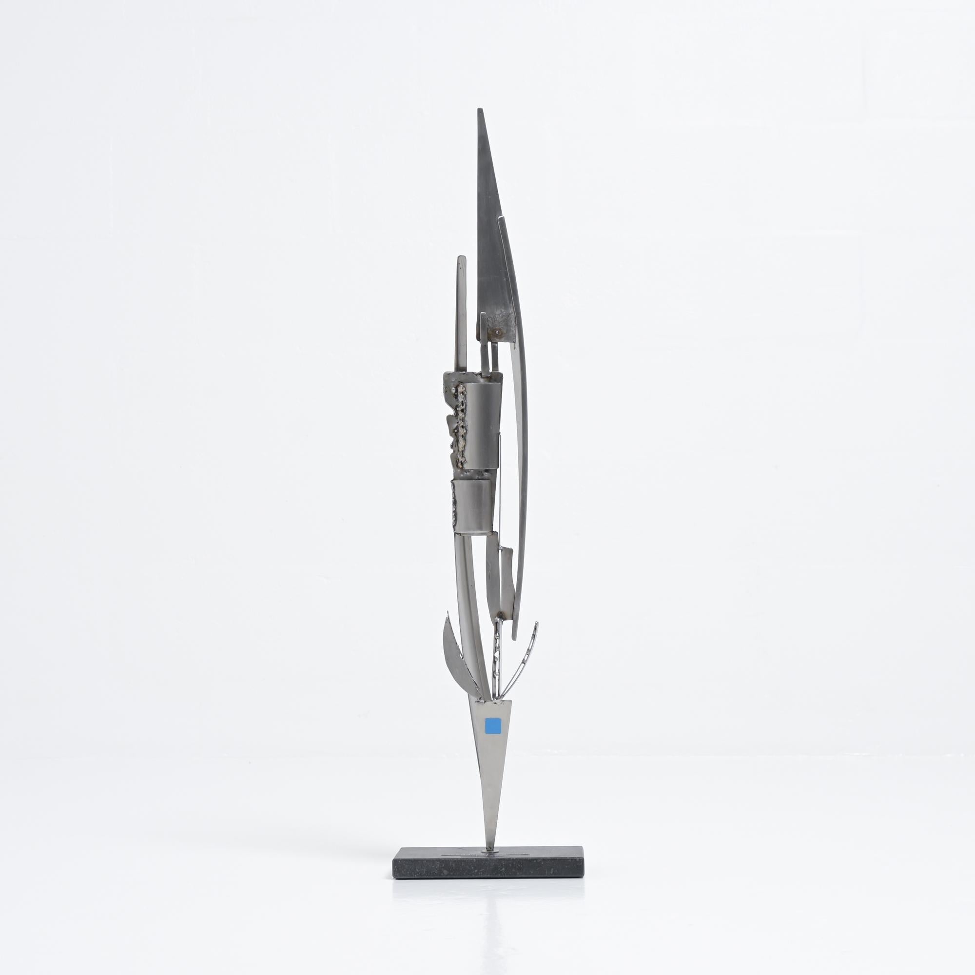 Belga Metal Sculpture by Freddy Beernaert in vendita