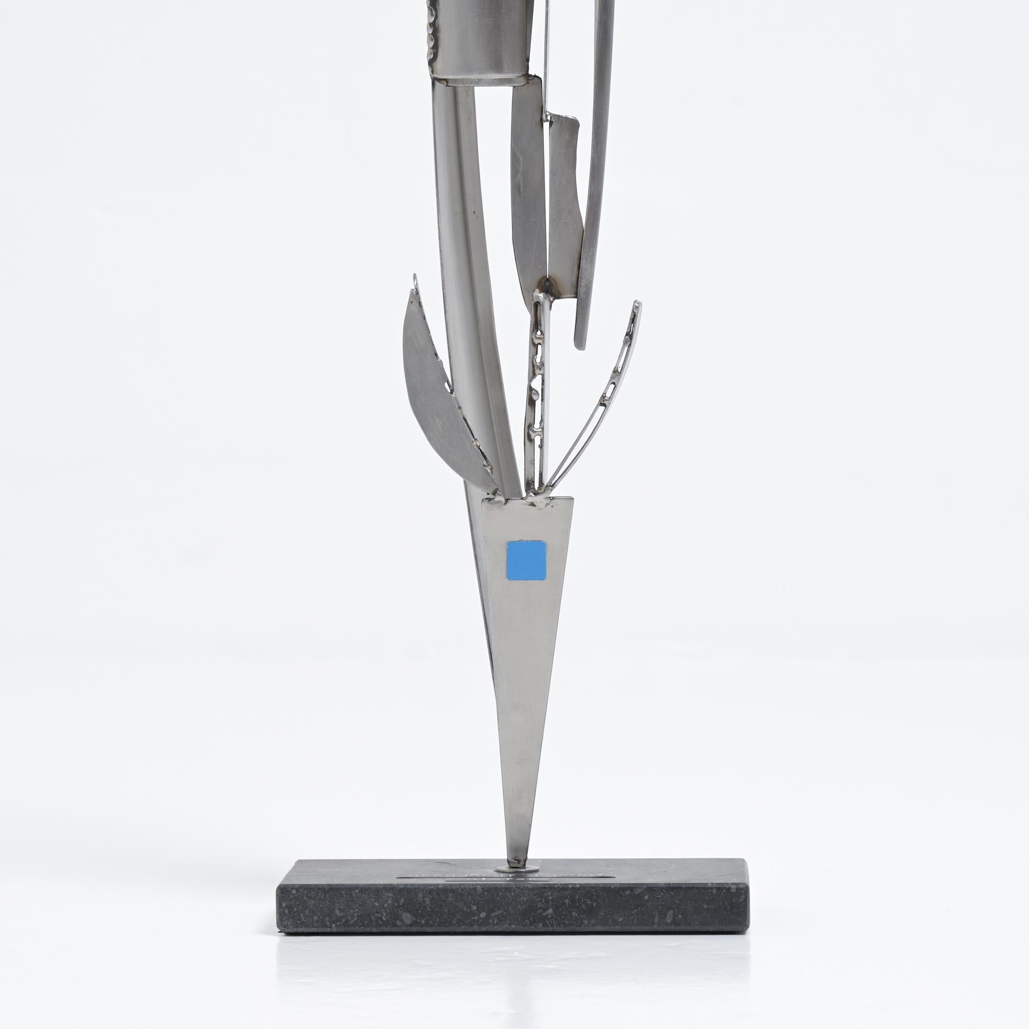 Metal Sculpture by Freddy Beernaert In condizioni buone in vendita a Vlimmeren, BE