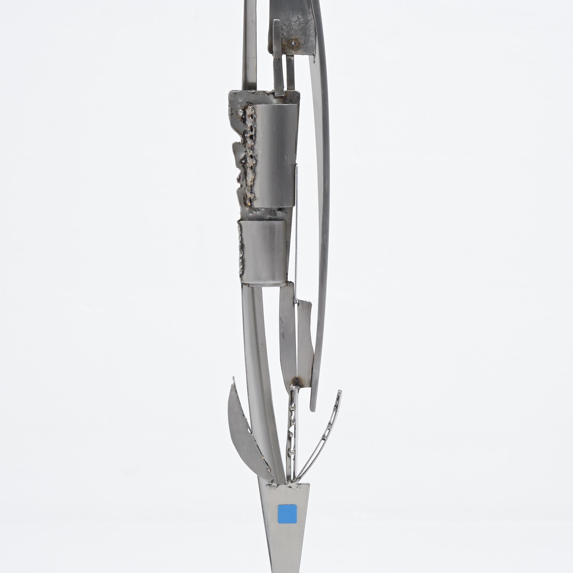 Fine XX secolo Metal Sculpture by Freddy Beernaert in vendita