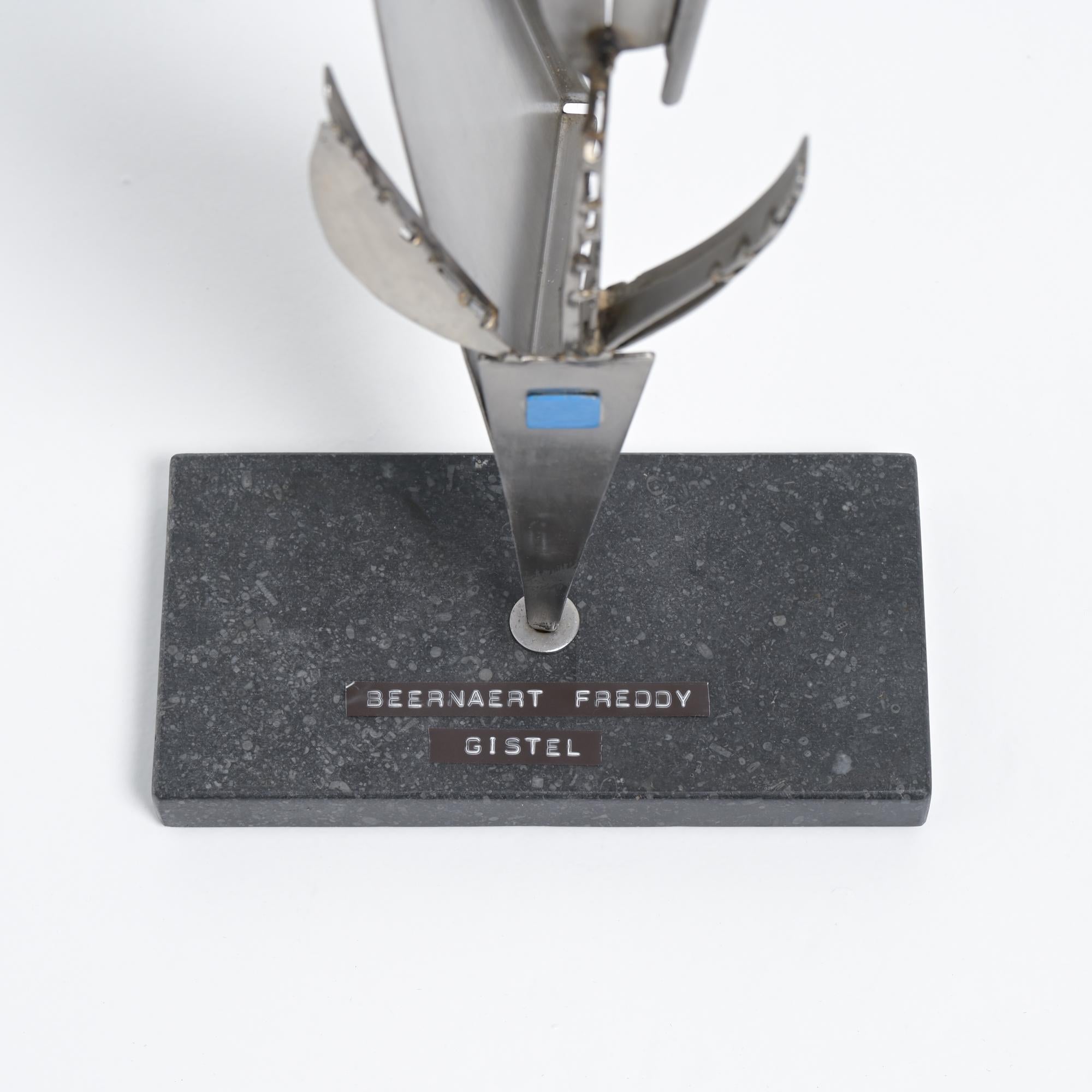 Metal Sculpture by Freddy Beernaert in vendita 3