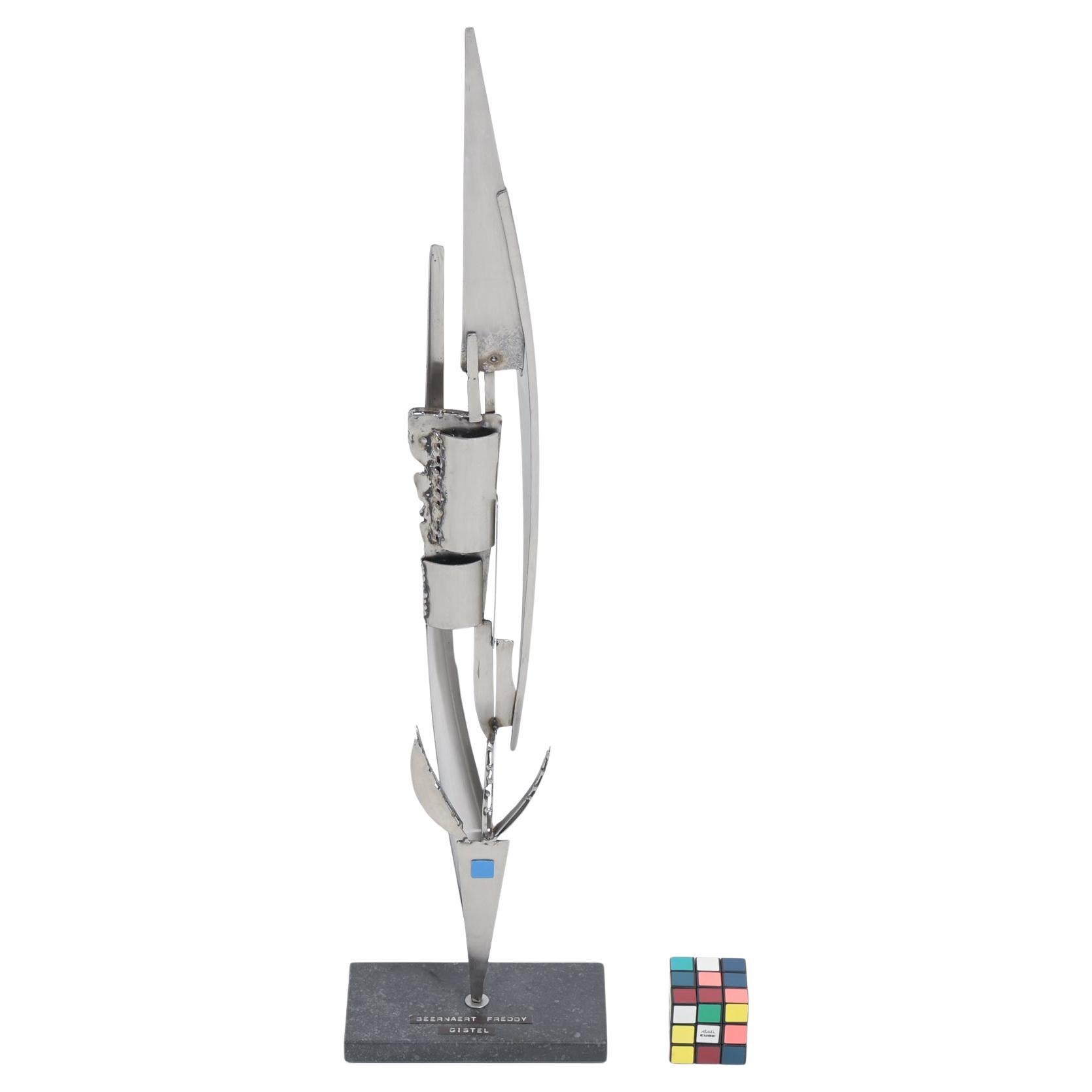 Metal Sculpture by Freddy Beernaert in vendita