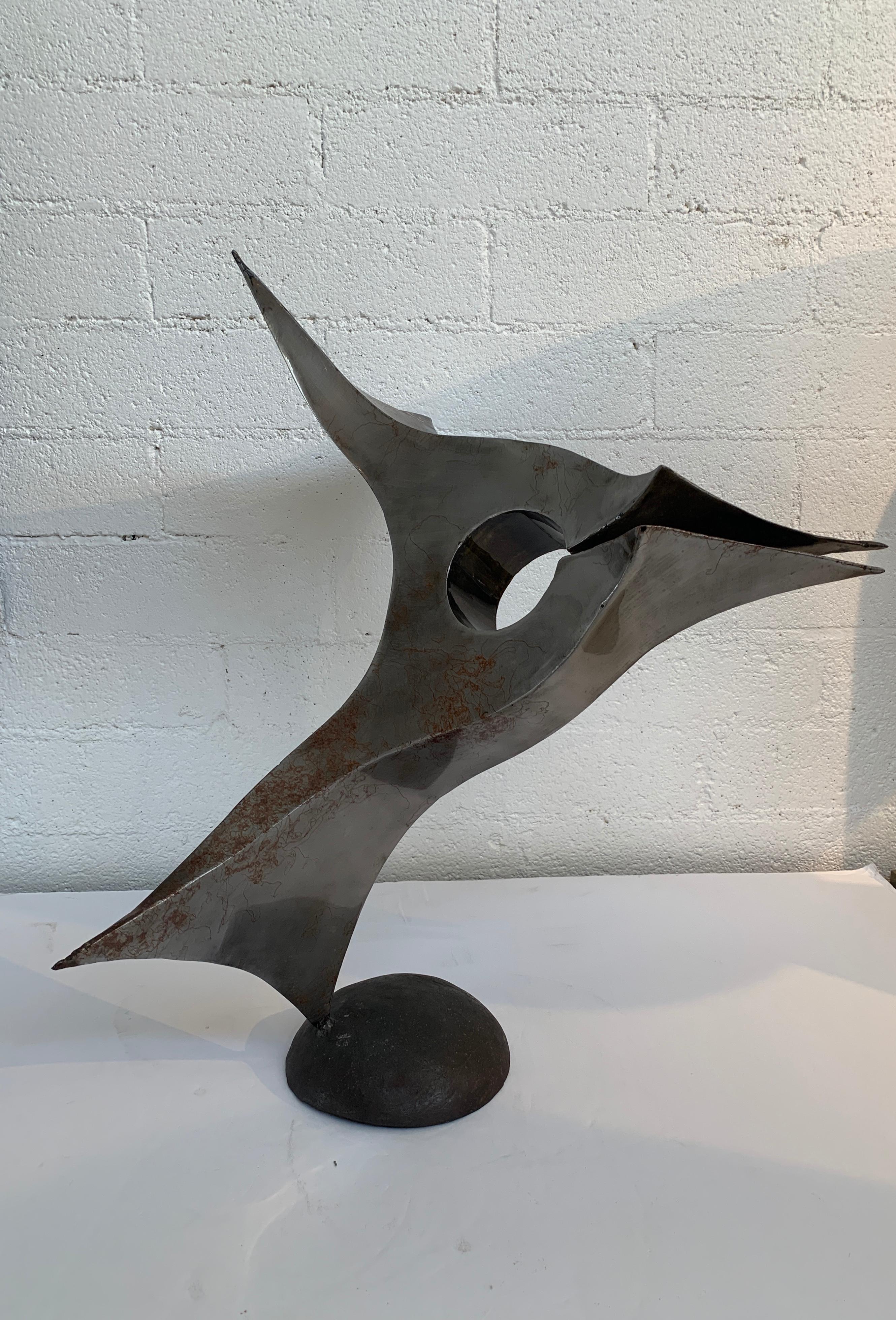 Americano Scultura in metallo di Jack Hemenway in vendita