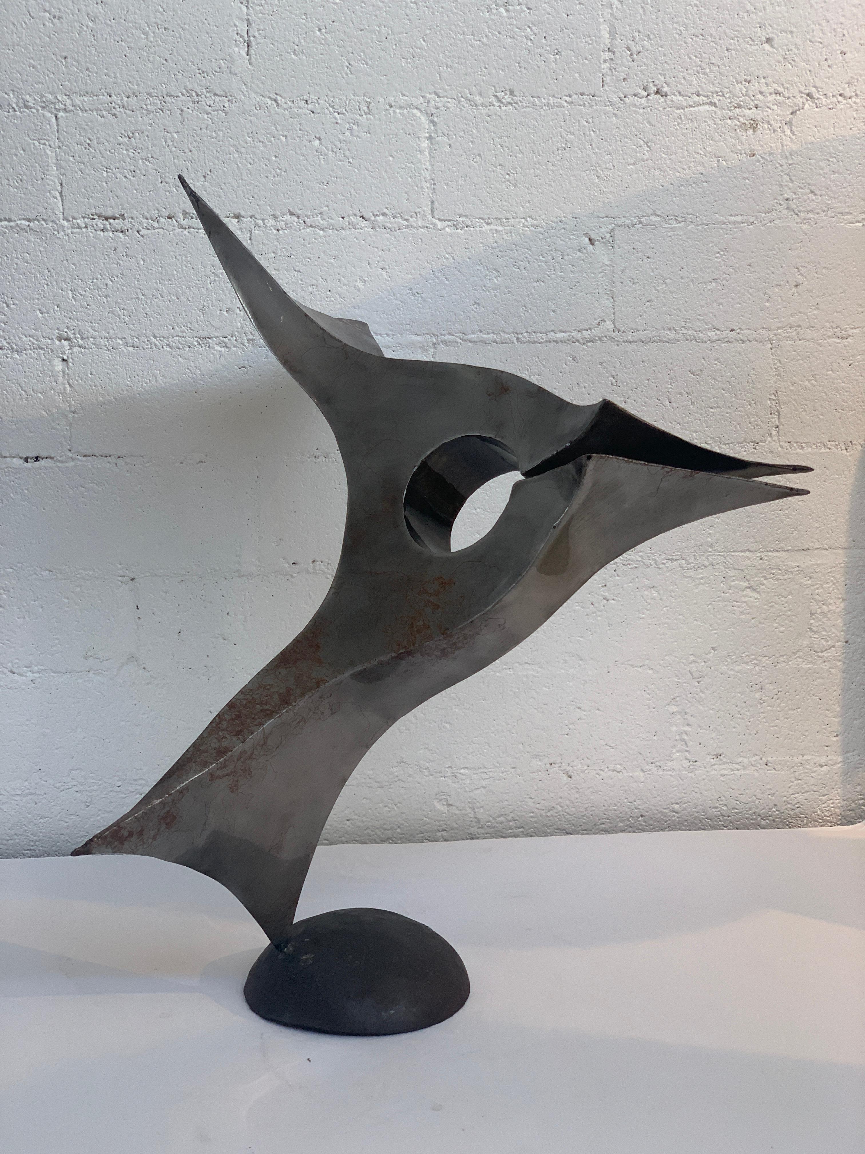 Hand-Crafted Metal Sculpture by Jack Hemenway For Sale