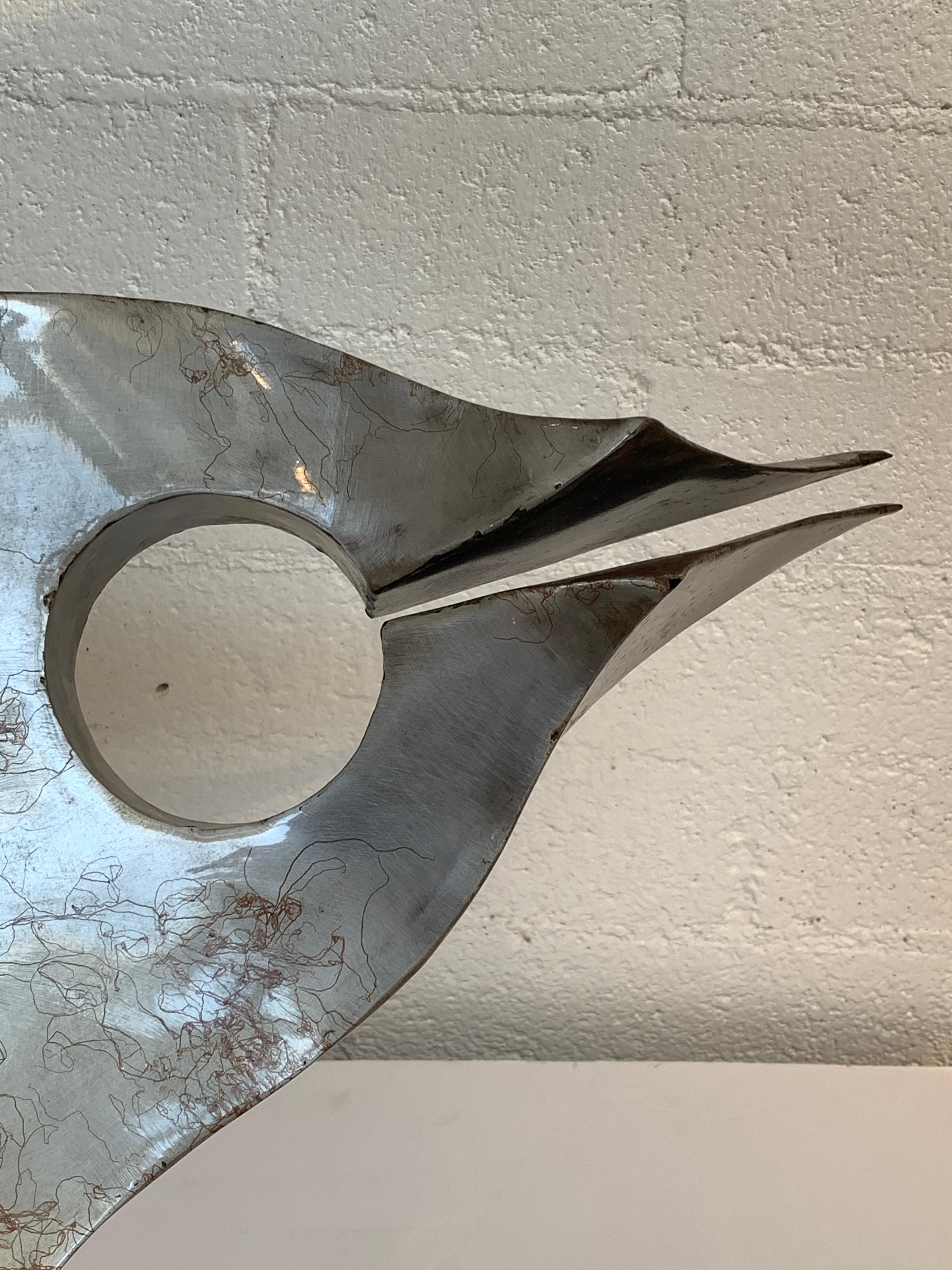 Metal Sculpture by Jack Hemenway In Good Condition For Sale In Palm Springs, CA