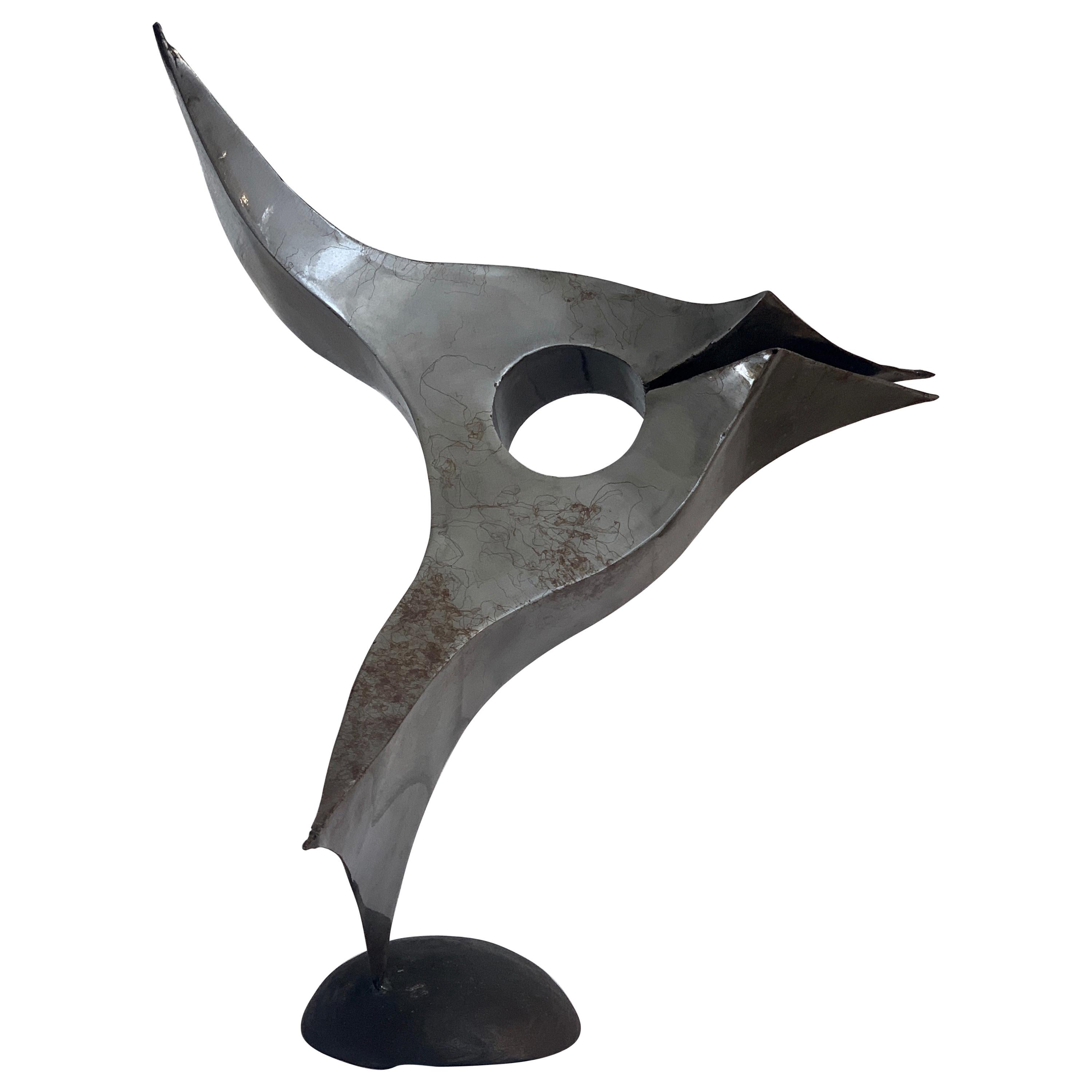 Sculpture en métal de Jack Hemenway