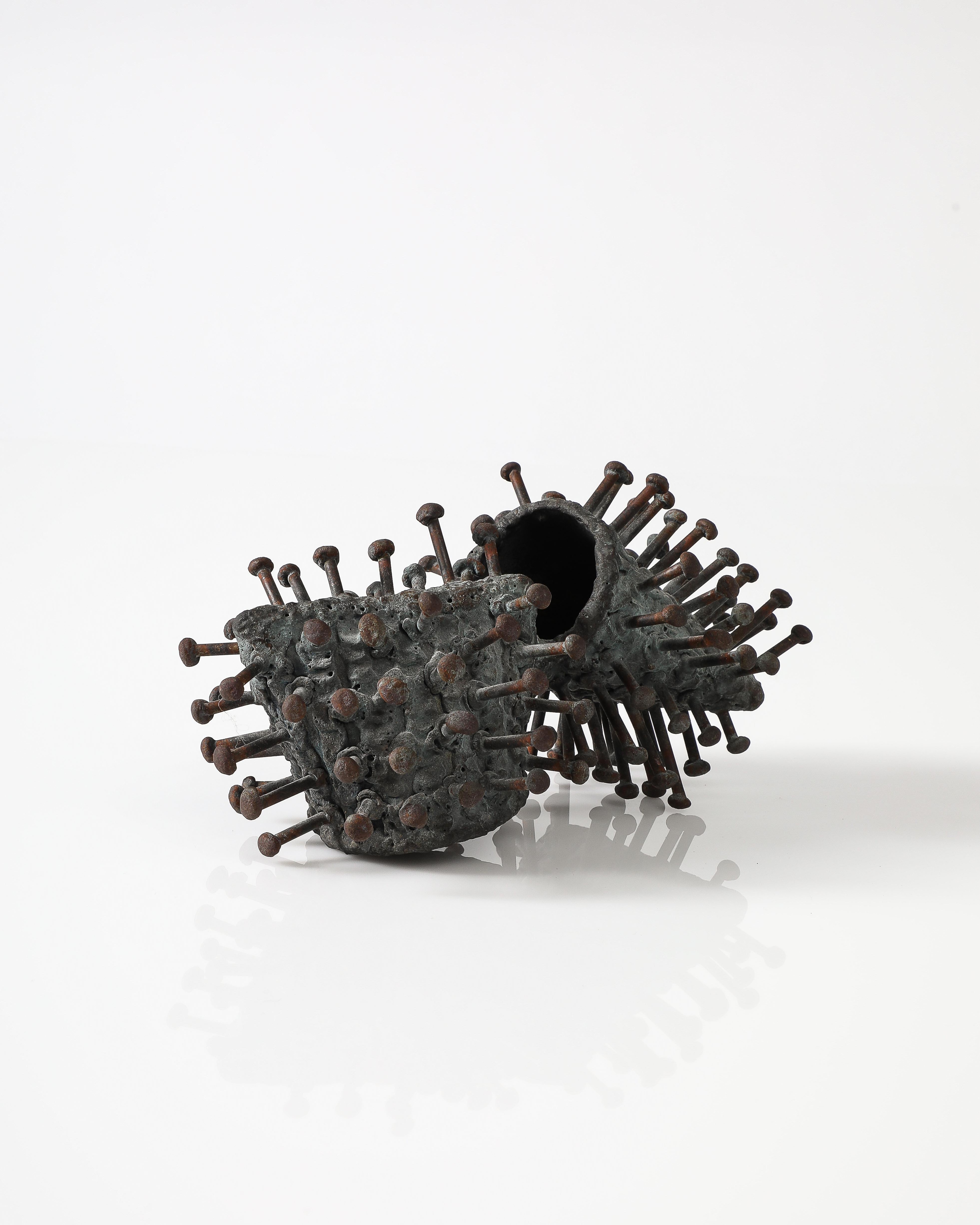 Mid-Century moderno Scultura in metallo di Klaus Ihlenfeld, Germania, 1960 ca. in vendita