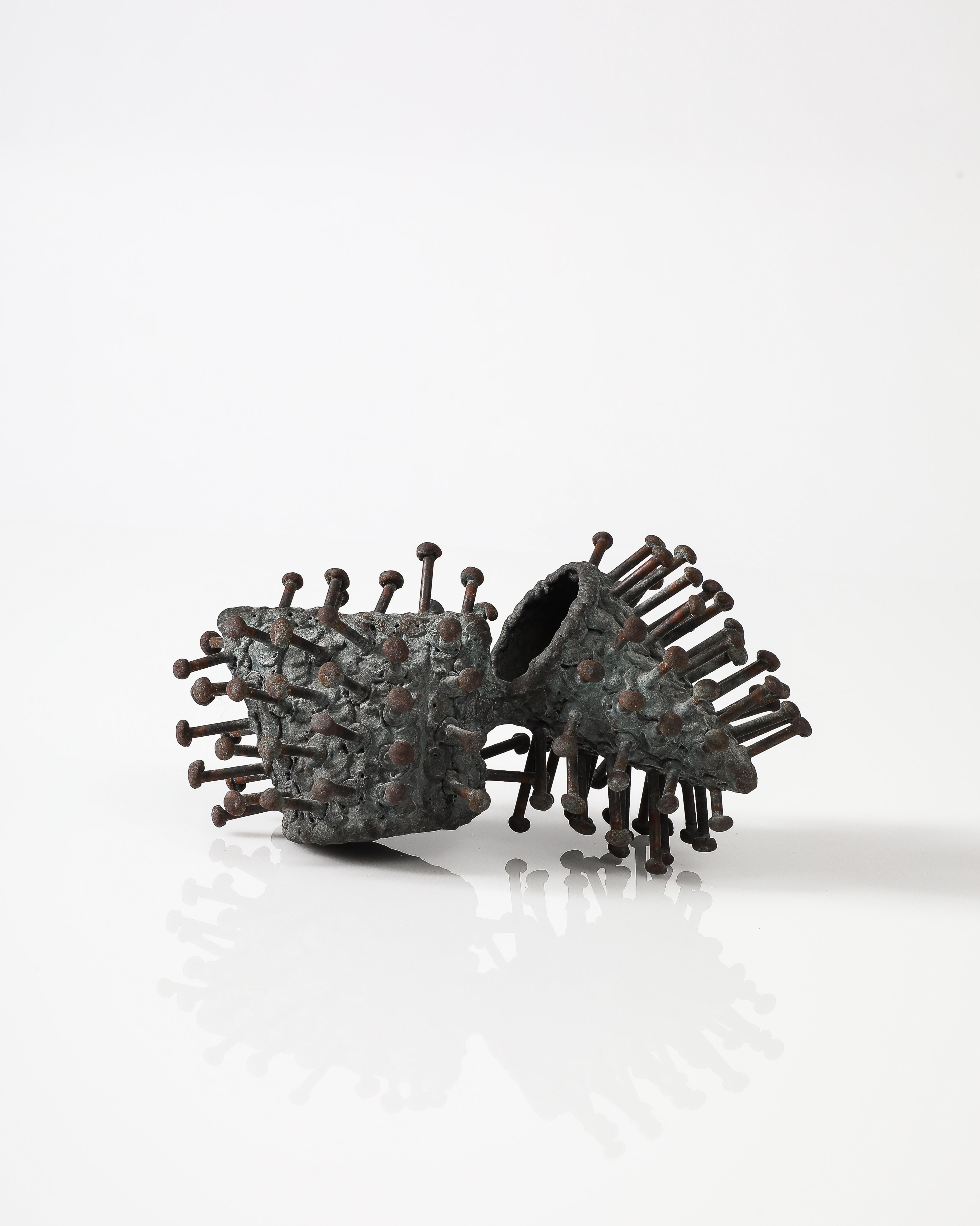 Tedesco Scultura in metallo di Klaus Ihlenfeld, Germania, 1960 ca. in vendita