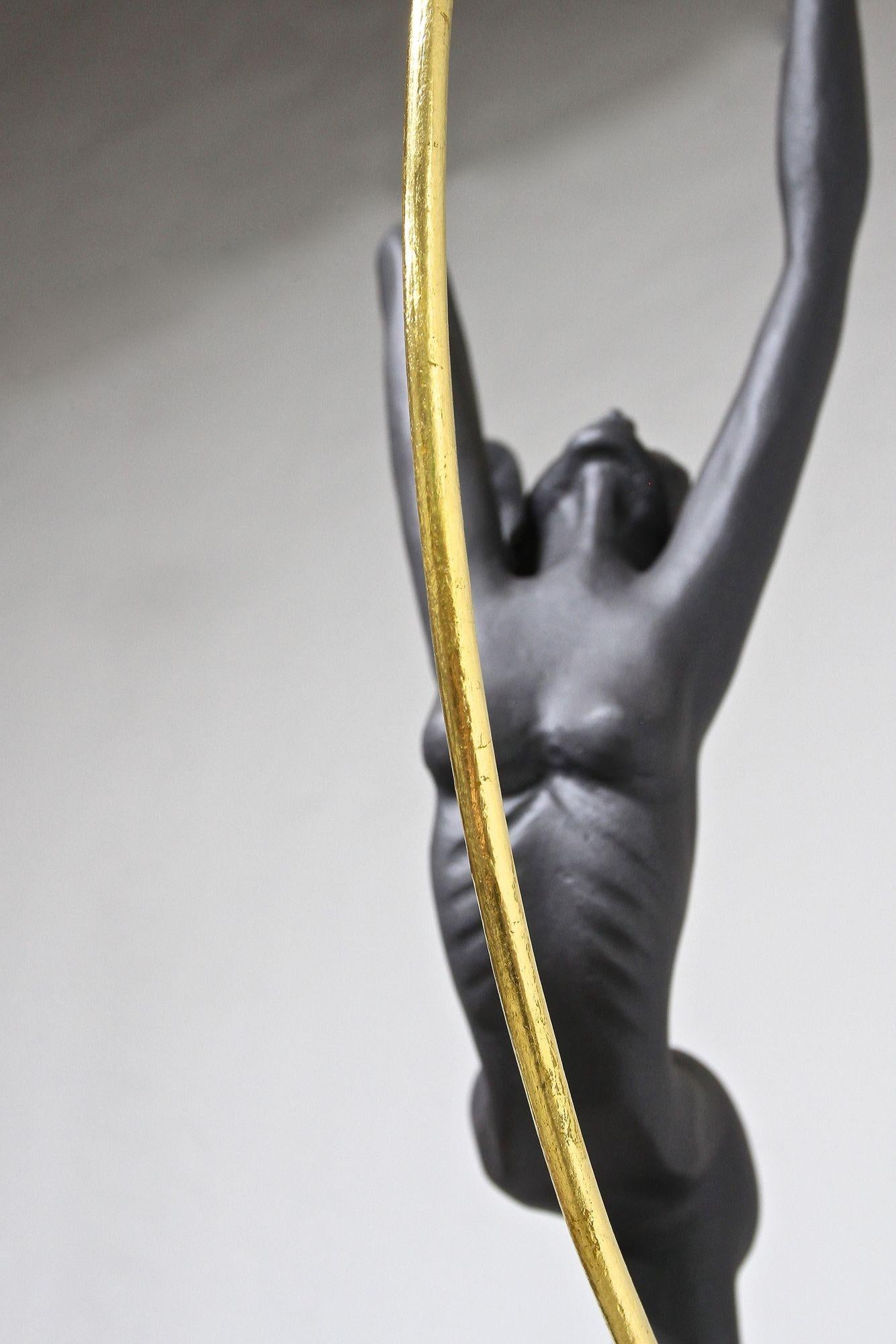 Escultura de metal 