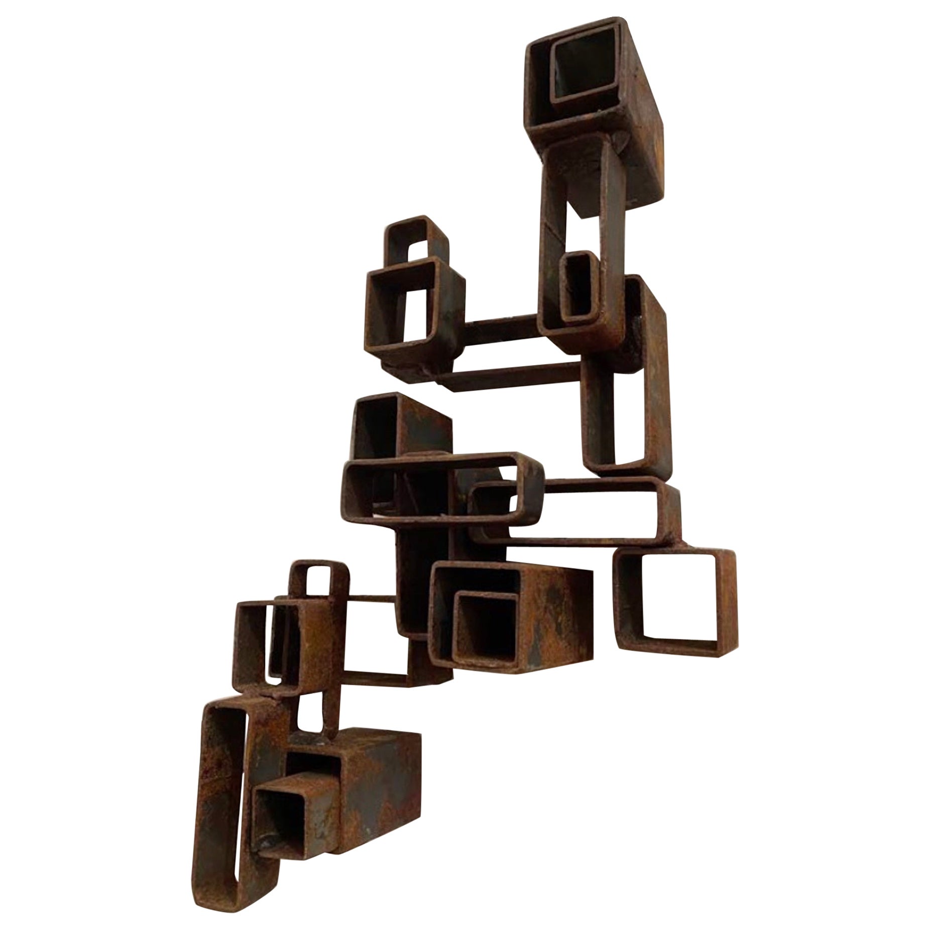 Escultura de metal