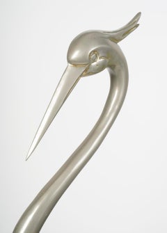 Metal Sculpture Forming an Ice Bucket, 20th Century.