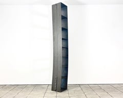 Metal shelf Verspanntes Regal design Wolfgang Laubersheimer, Pentagon Group 1984