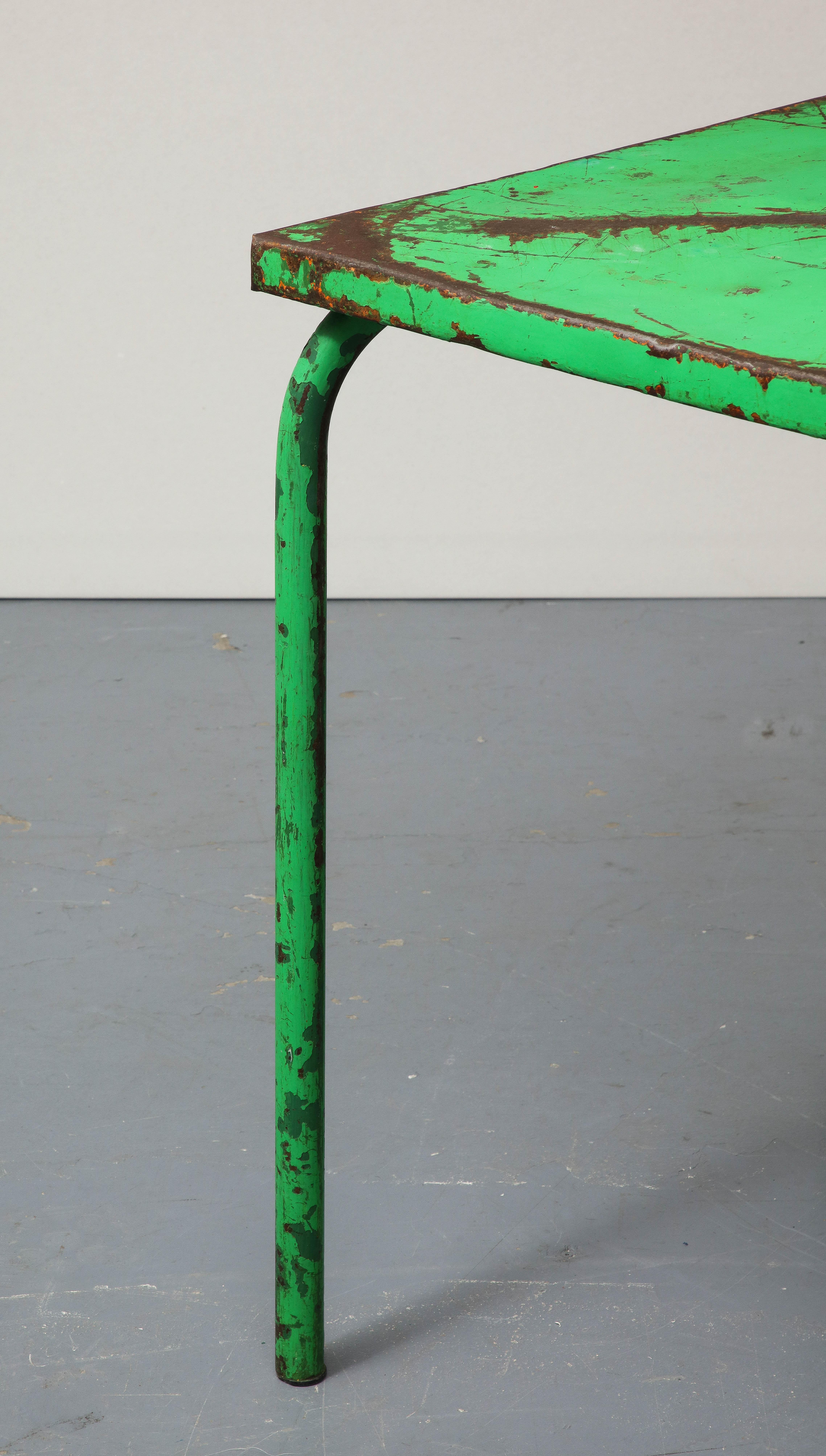 Metal Side Table by Xavier Pauchard, France, c. 1950 For Sale 10