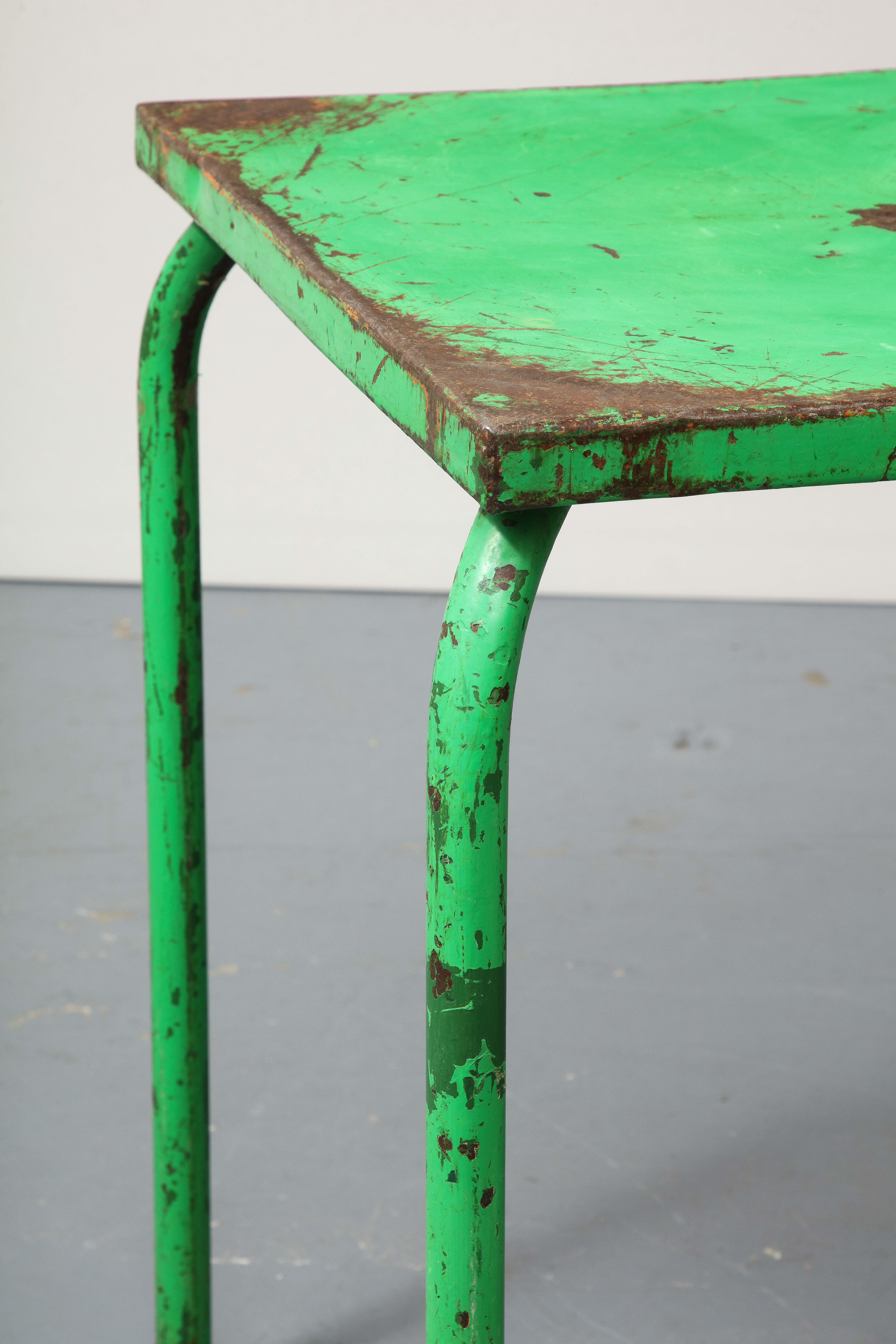 Metal Side Table by Xavier Pauchard, France, c. 1950 For Sale 13