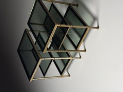 Metal side tables from the 1960s and 1970s