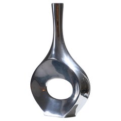 Metal Soliflore Vase, 1980s