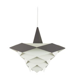 Metal Symfoni Pendant by Preben Dahl for Hans Følsgaard Belysning, 1970s