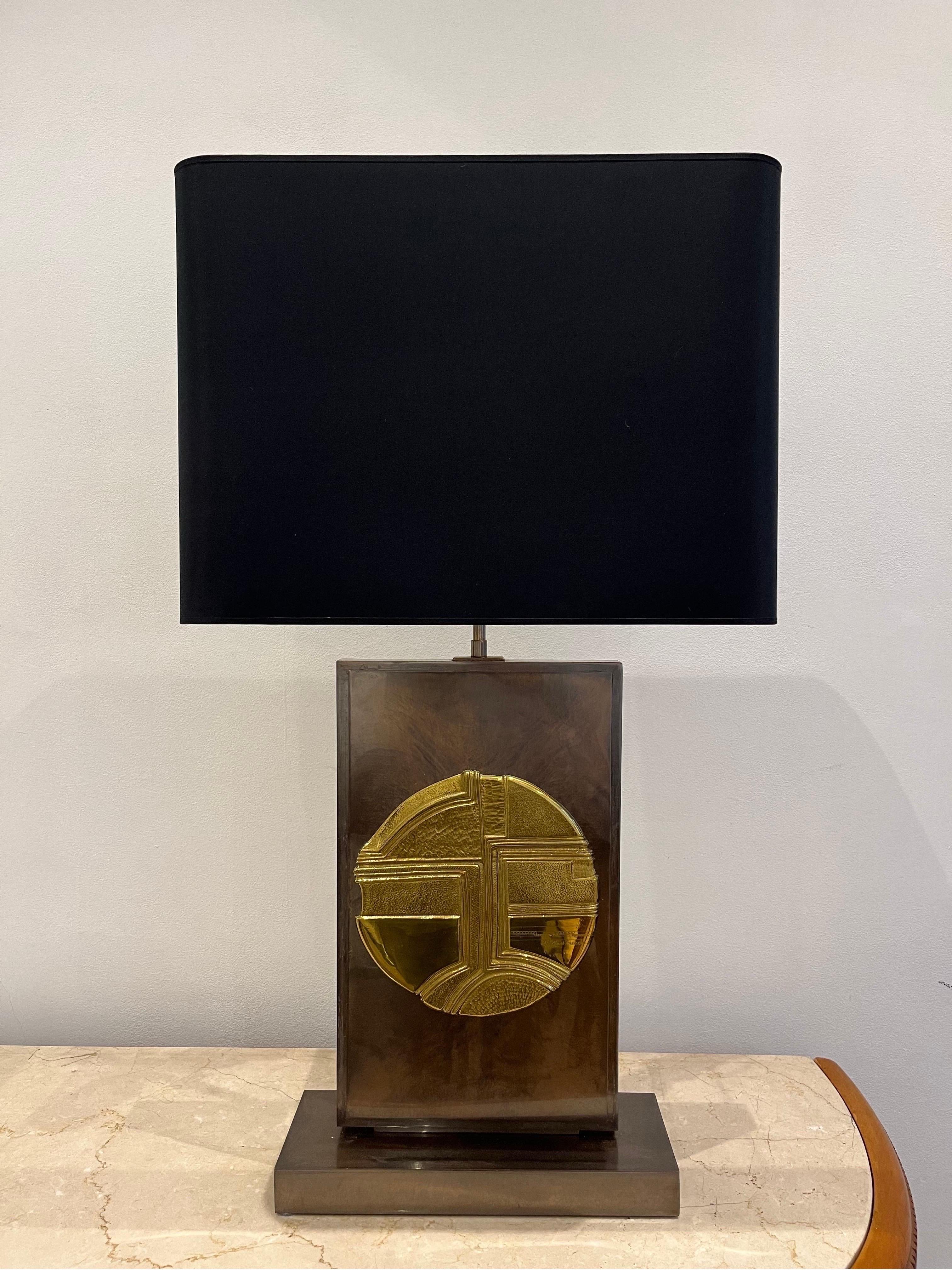 Metal Table Lamp by Christian Krekels, 1970s 5