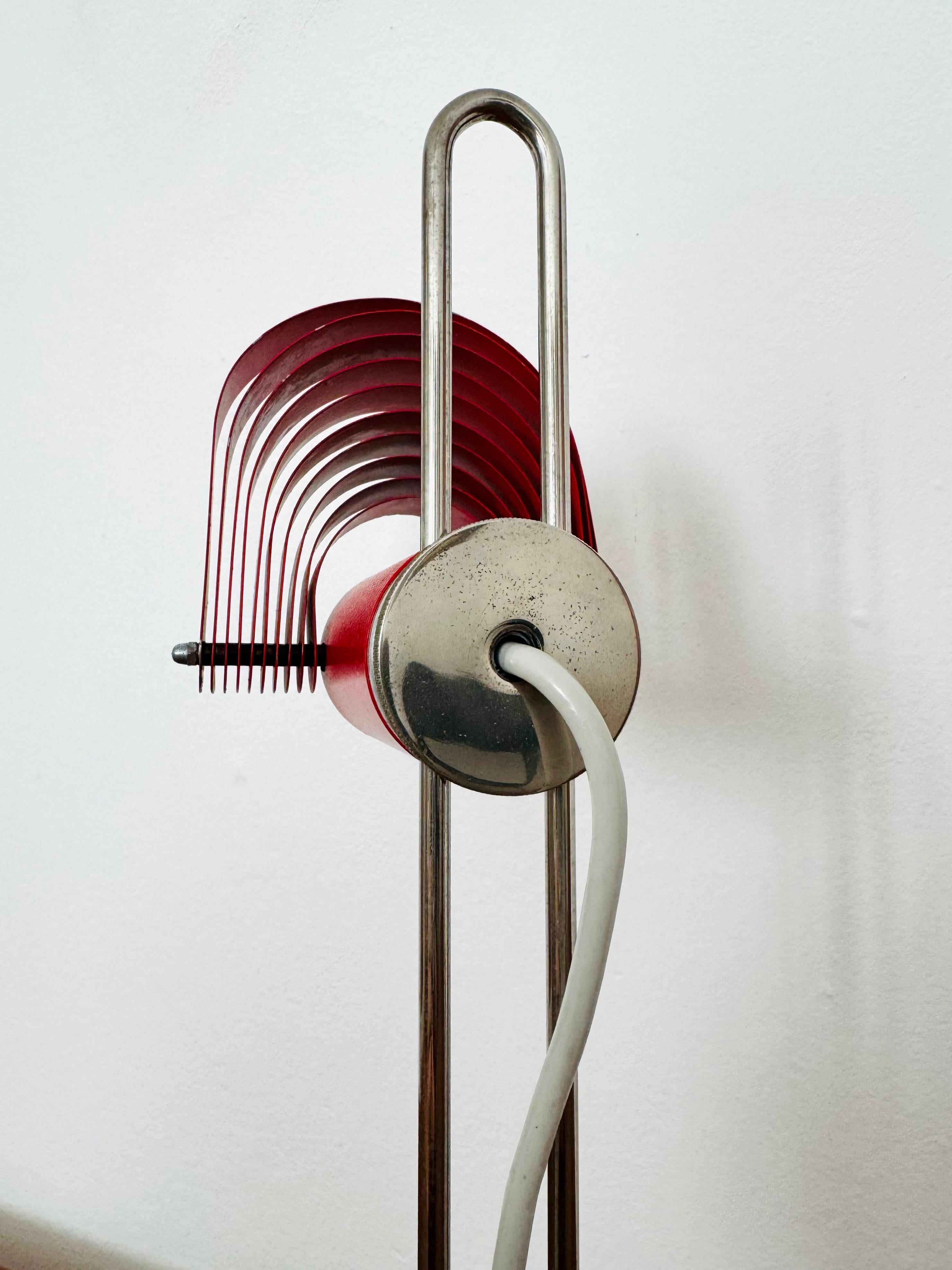 Lámpara de mesa de metal by E.R. Nele para Temde en venta 6