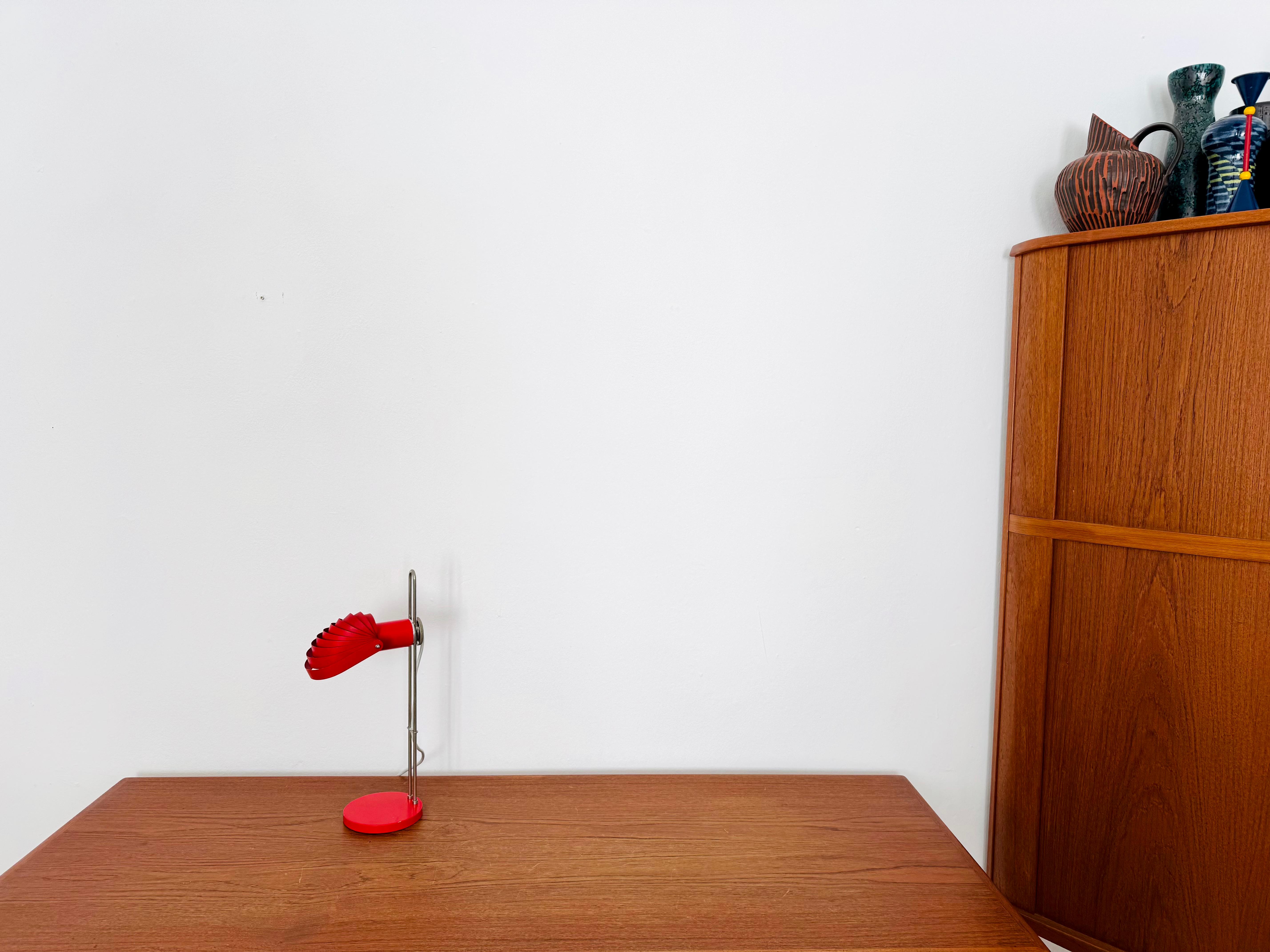 Lámpara de mesa de metal by E.R. Nele para Temde mediados del siglo XX en venta