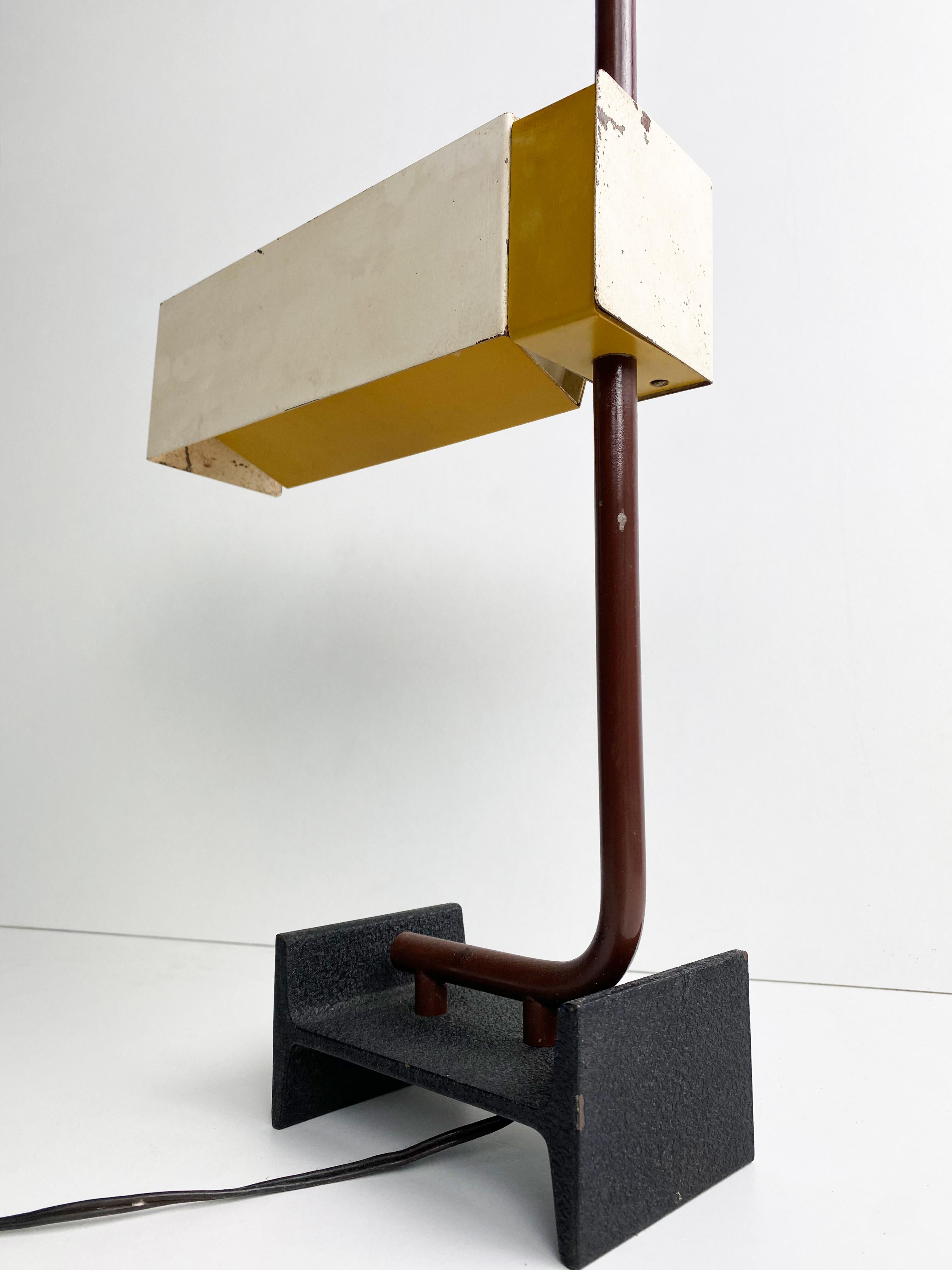 Metal Table Lamp by Goffredo Reggiani for Reggiani, Italy, c.1960 3
