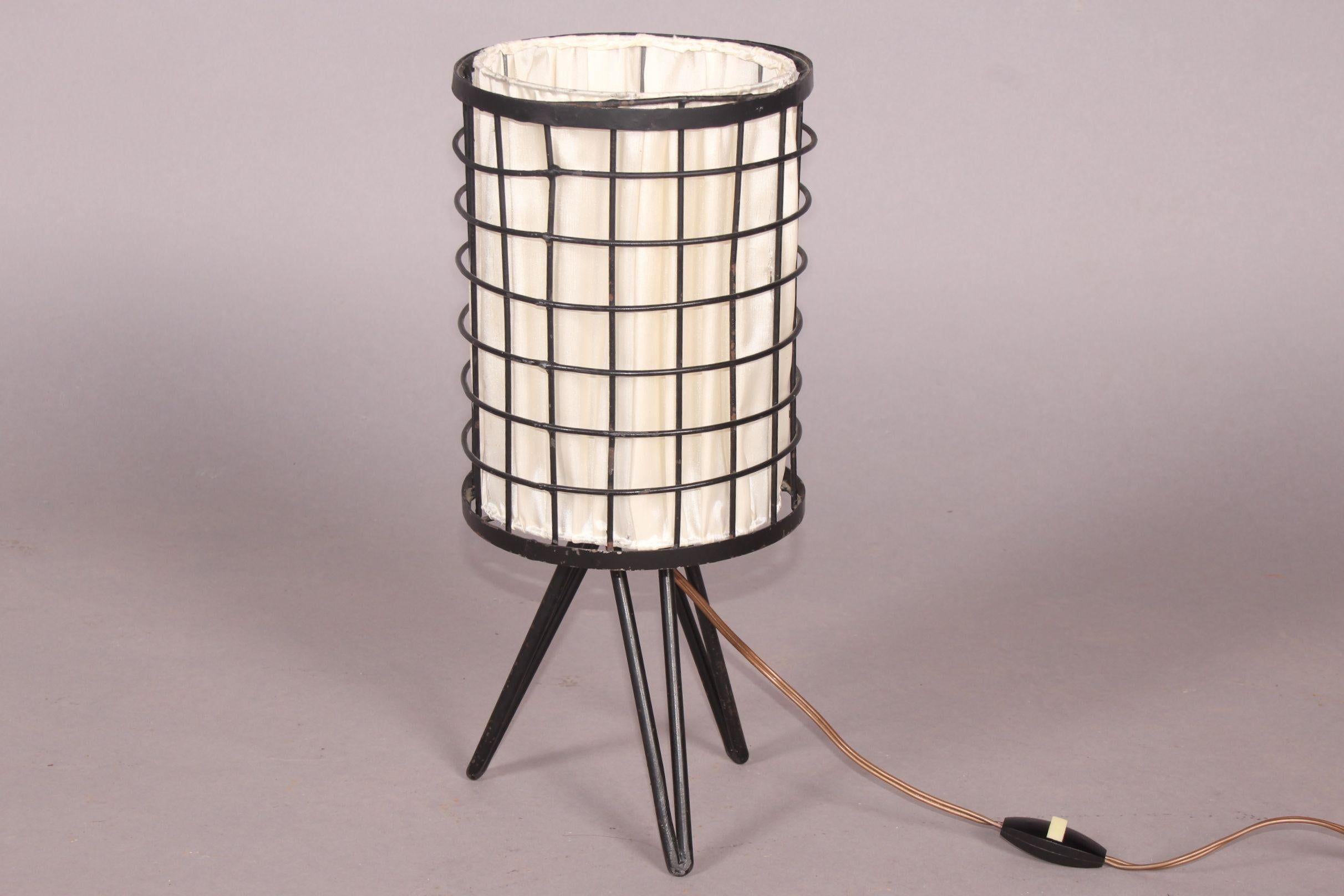 French Metal Table Lamp