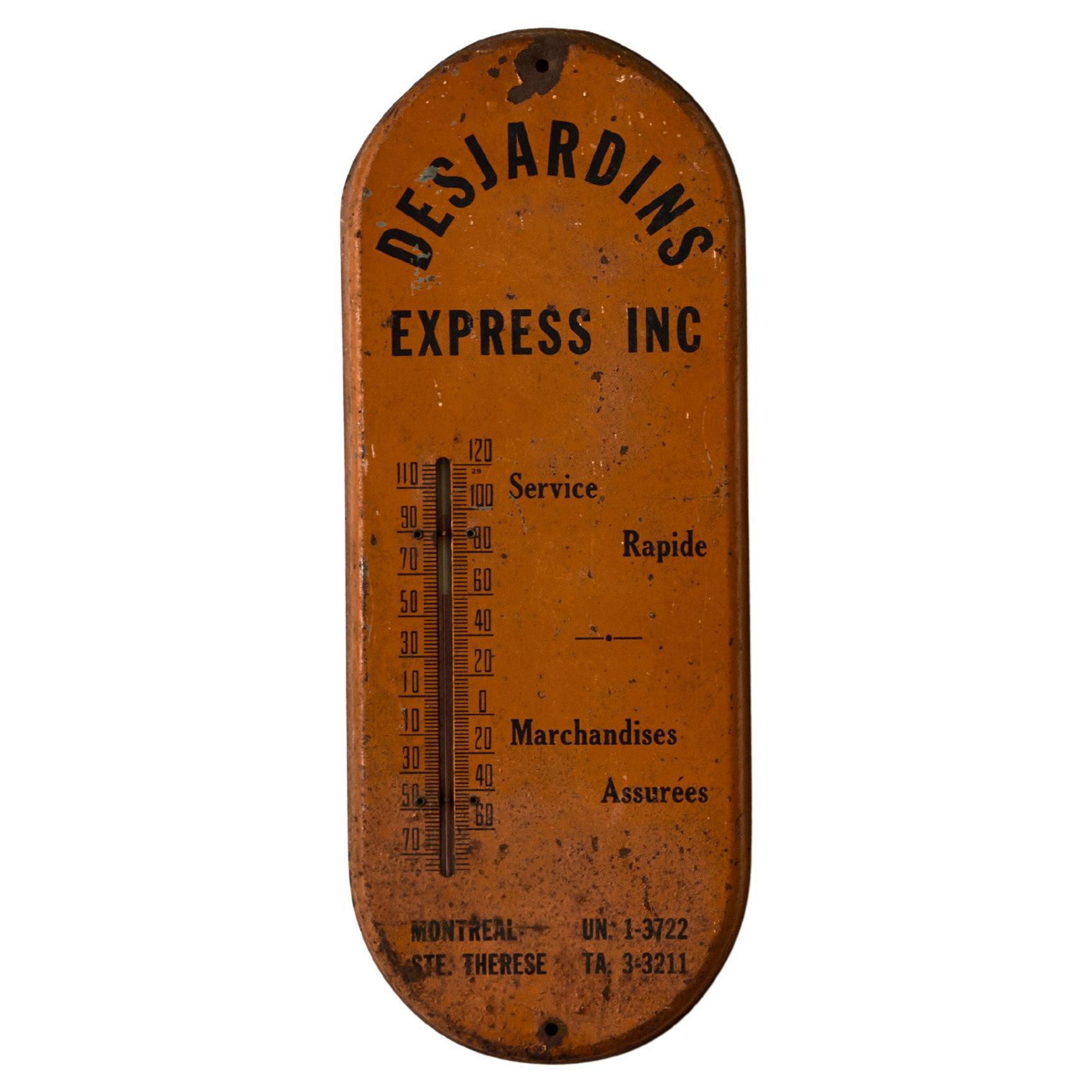 Metal Thermometer Wall Art