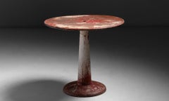 Metal Tolix Table, France, circa 1920