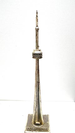 Metal Toronto Tower Scale Design Models, Vintage Canada