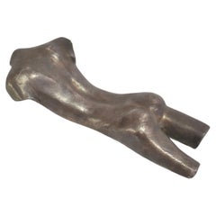 Used Metal Torso Sculpture