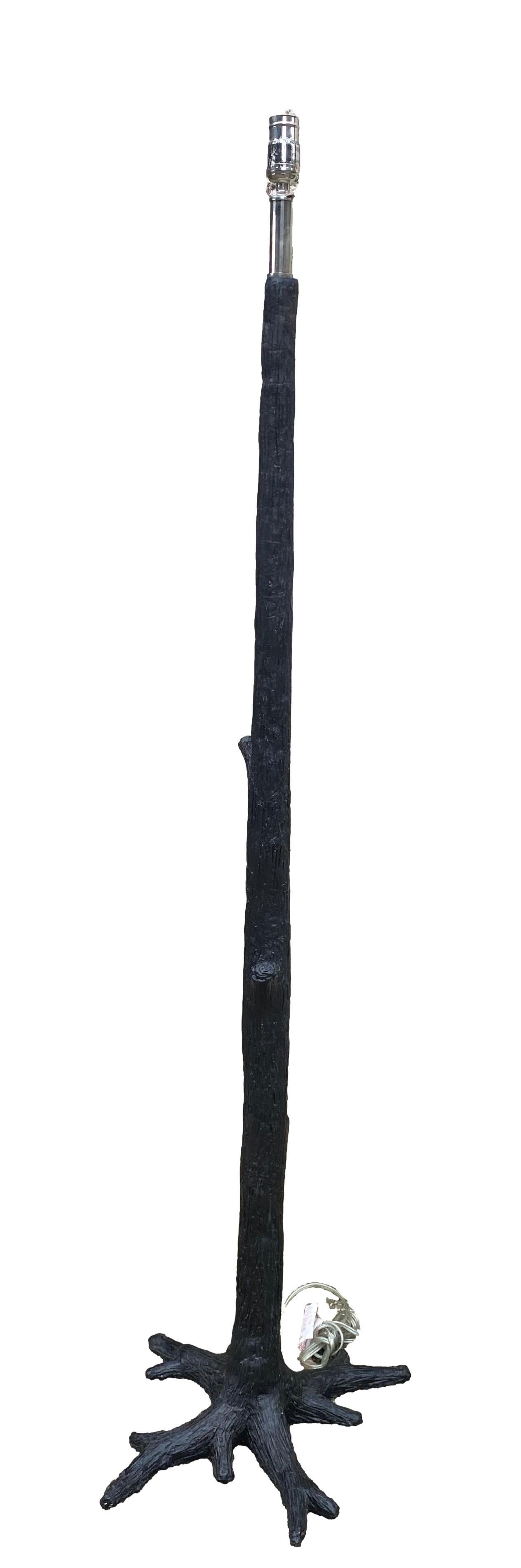 Iron tree form floor lamp.....