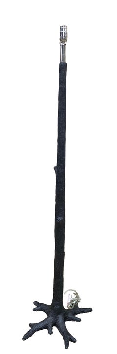 Metal Tree Form Floor Lamp