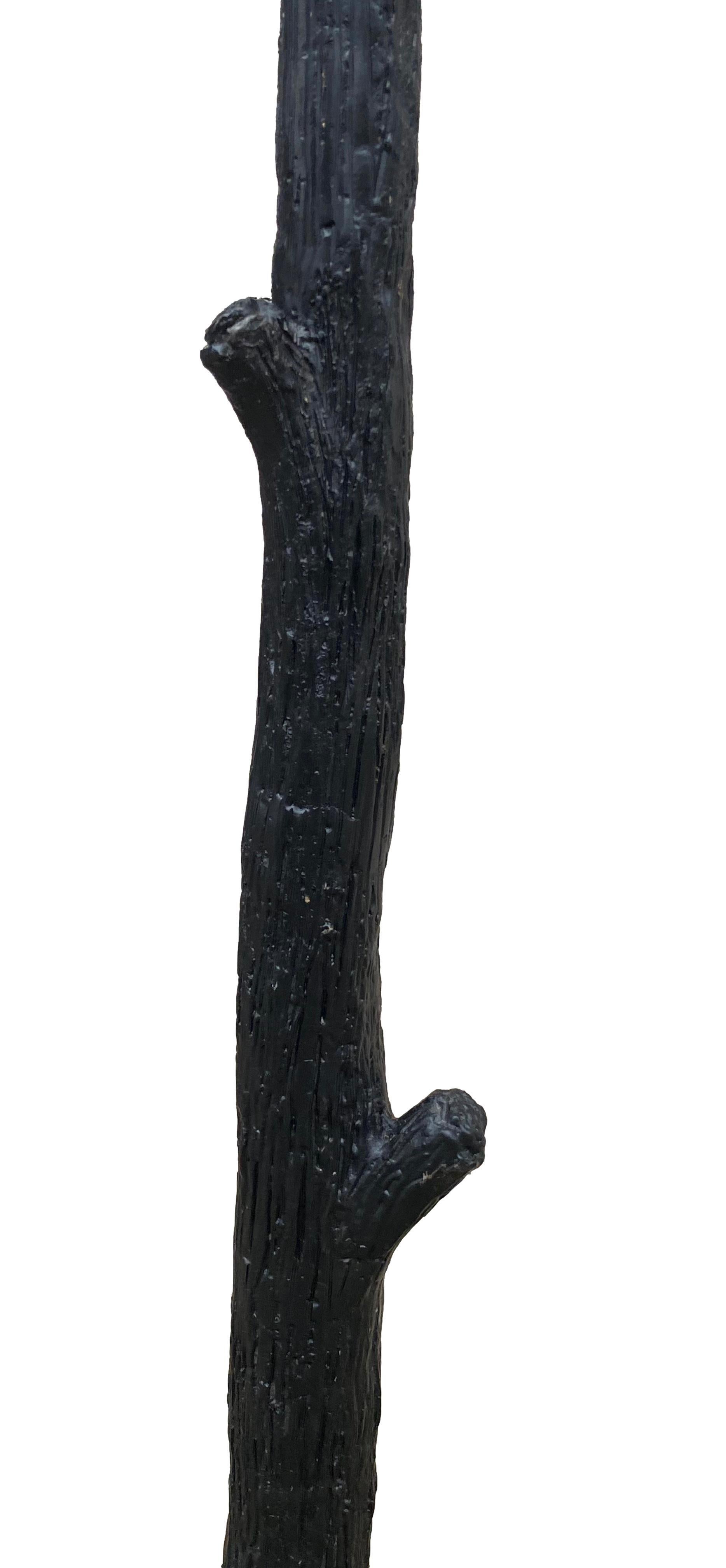 20th Century Metal Tree Form Floor Lamp For Sale