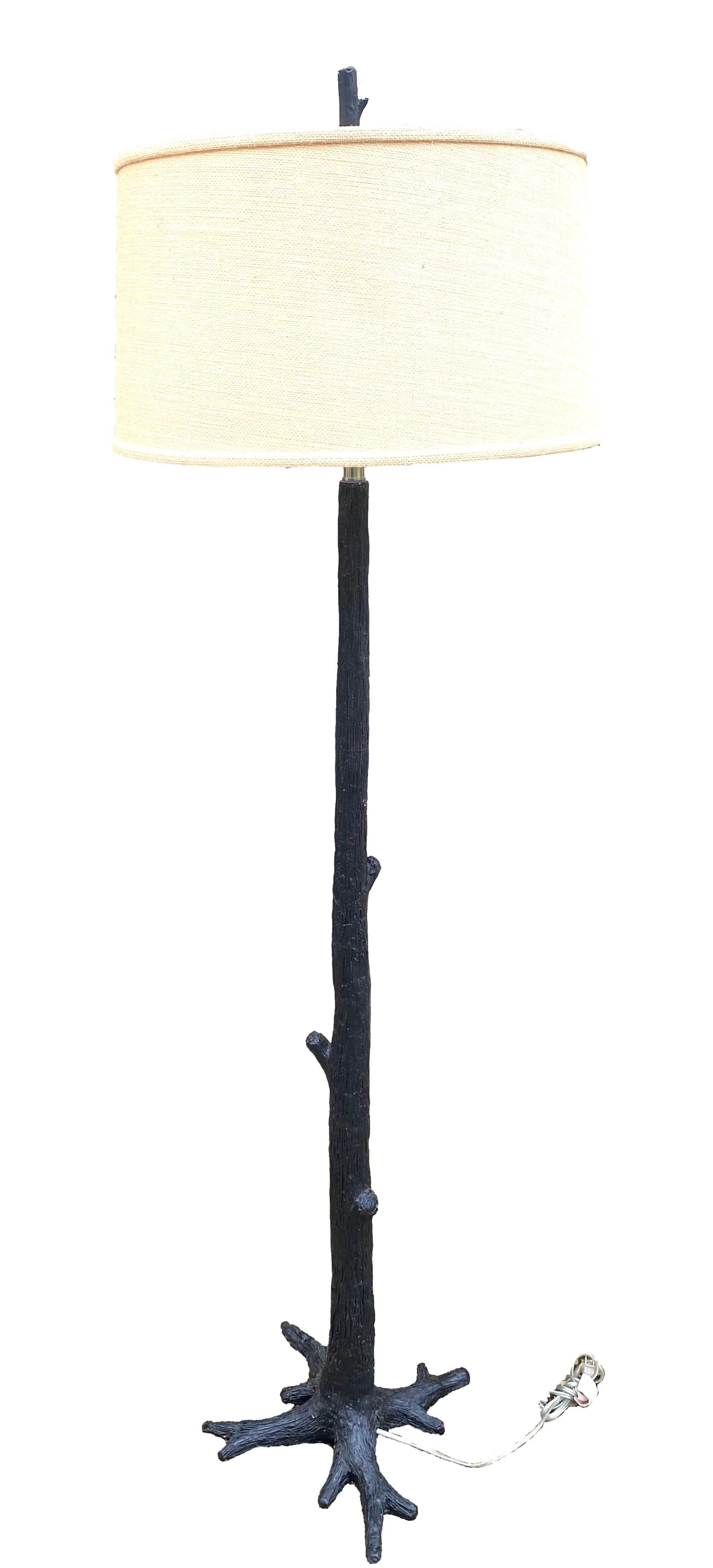 Metal Tree Form Floor Lamp For Sale 3