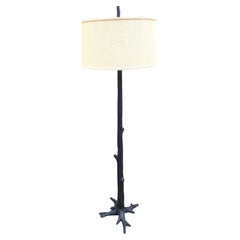 Metal Tree Form Floor Lamp