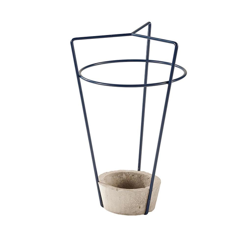 French 21st Century Modern Metal Umbrella Stand For Sale