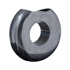 Metal vase, 1980s