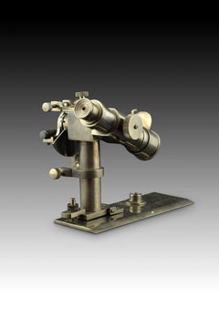 Metal Viewer with Rectangular Base, 20th Century