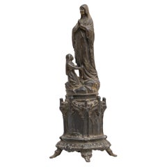 Virgin Lourdes Memorabilia-Figur aus Metall