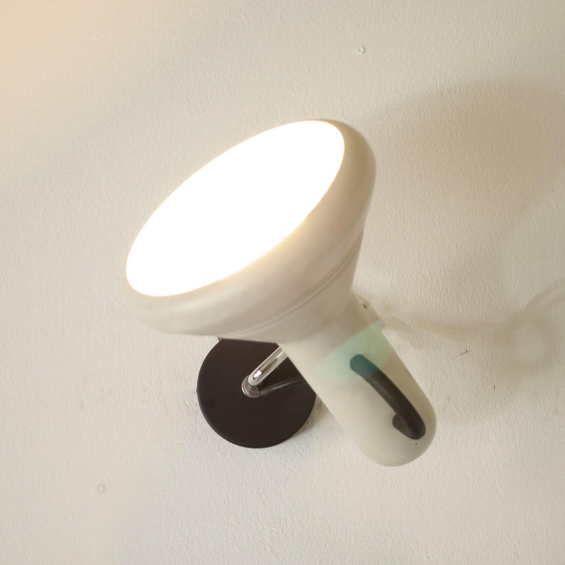 Metal wall lamps late 1970s For Sale 1