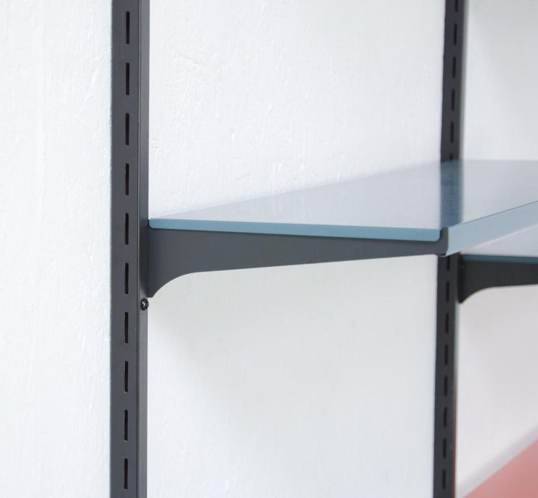 Metal WallMounted Bookshelf by Tomado at 1stDibs