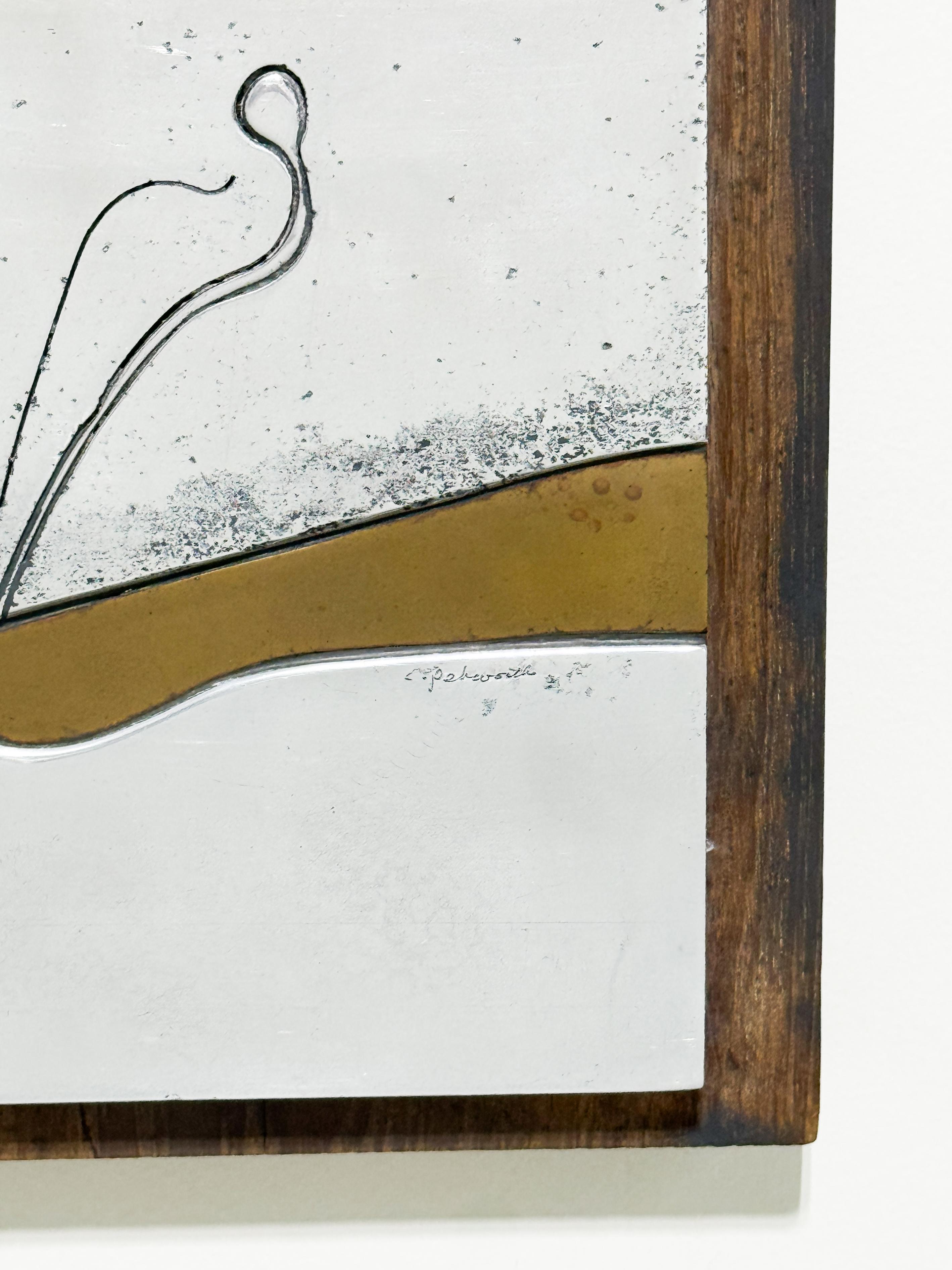 Rilievo da parete in metallo di Charles Pebworth in vendita 7