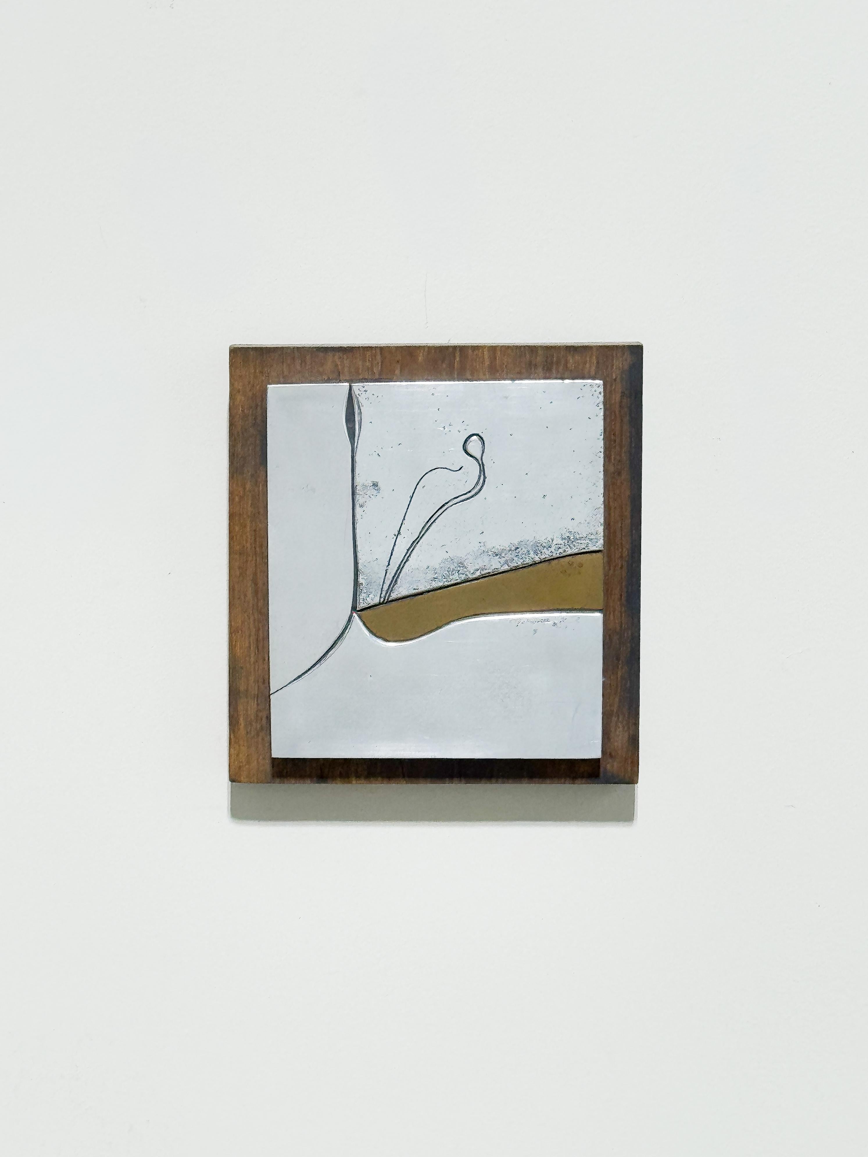 Fine XX secolo Rilievo da parete in metallo di Charles Pebworth in vendita