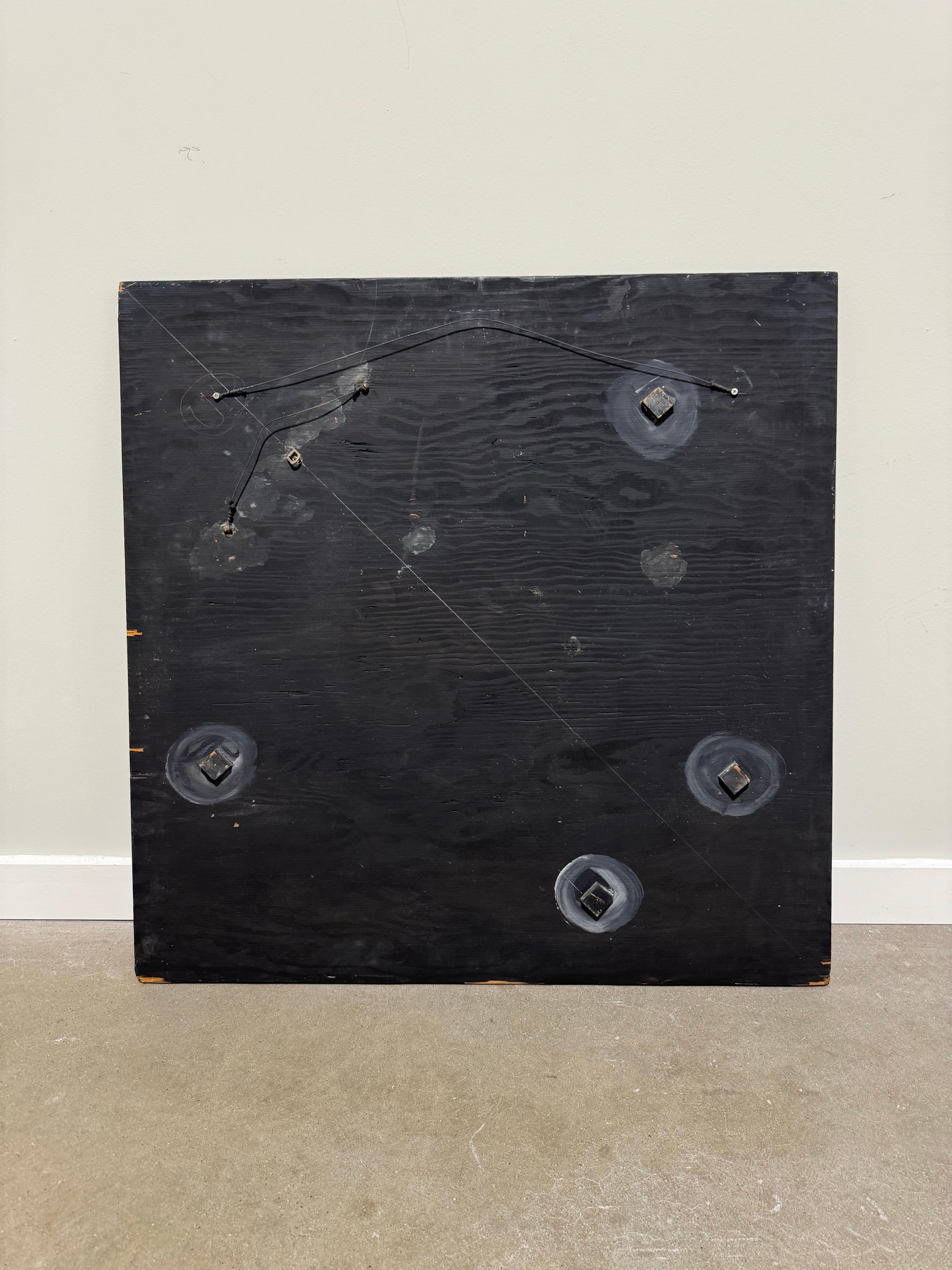 Metal Wall Relief by Charles Pebworth In Good Condition For Sale In Dallas, TX