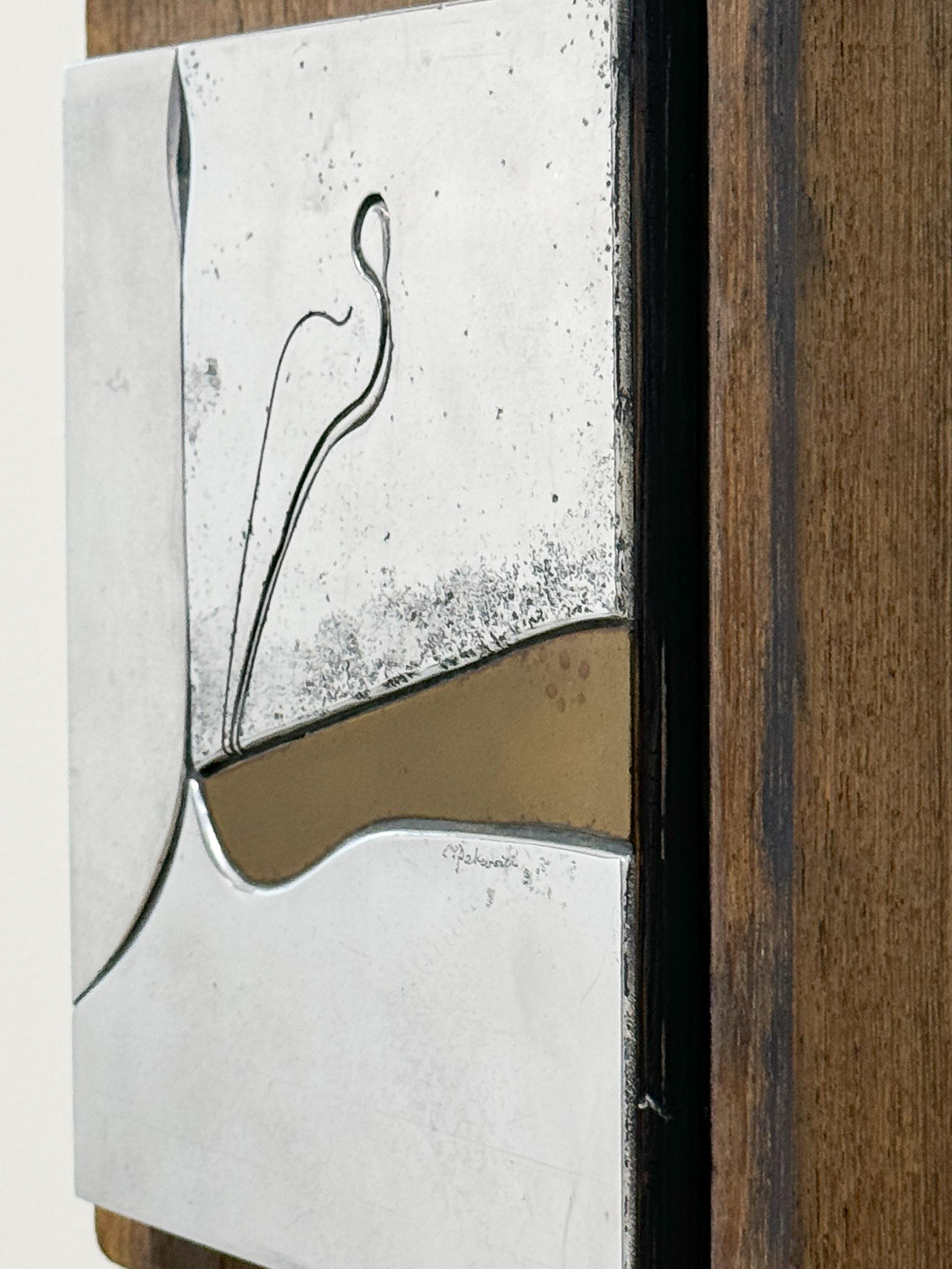 Rilievo da parete in metallo di Charles Pebworth in vendita 3