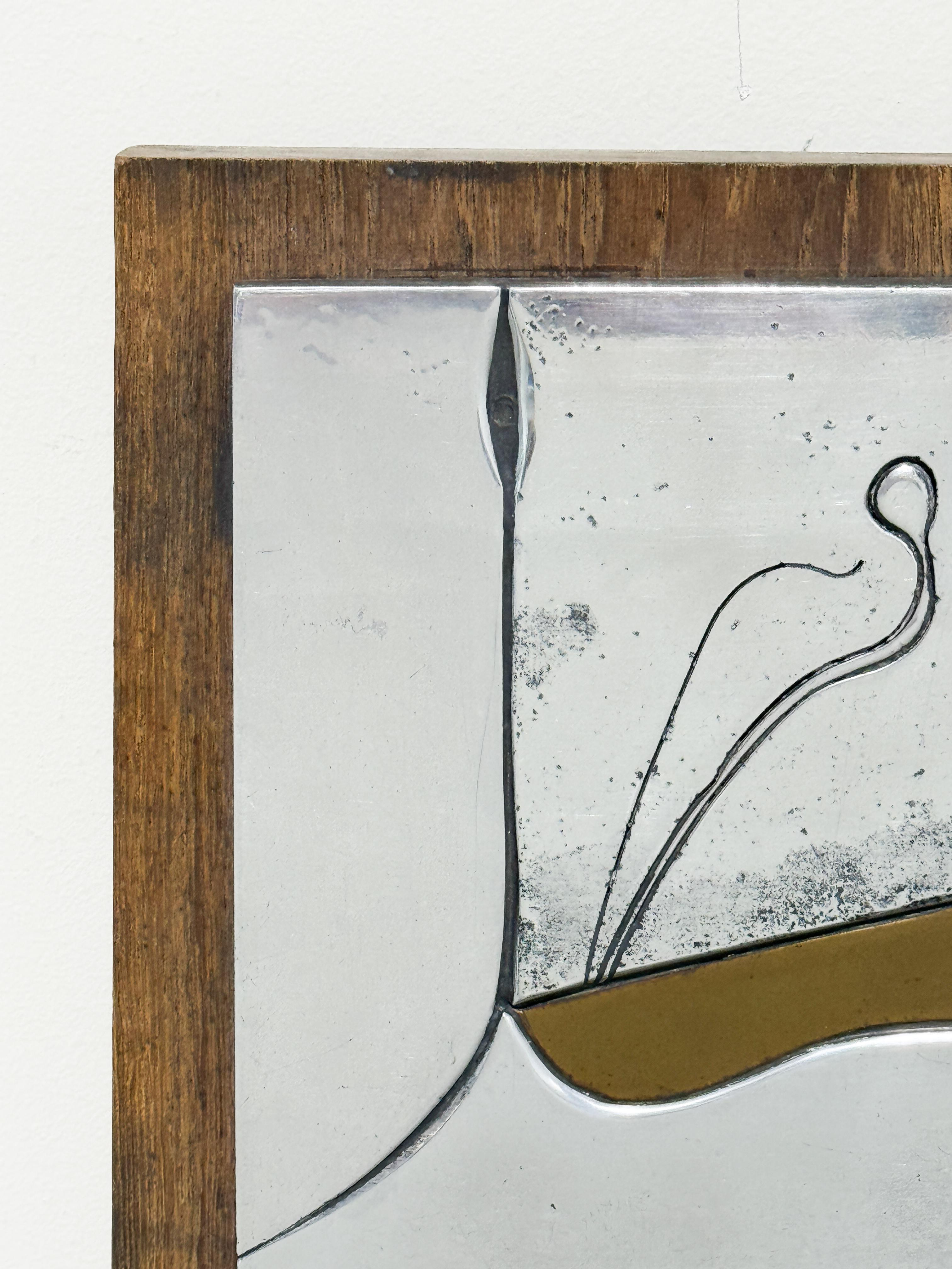 Rilievo da parete in metallo di Charles Pebworth in vendita 4