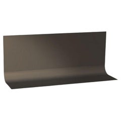 Metal wall shelf Mogg Sfoglia - Burnished