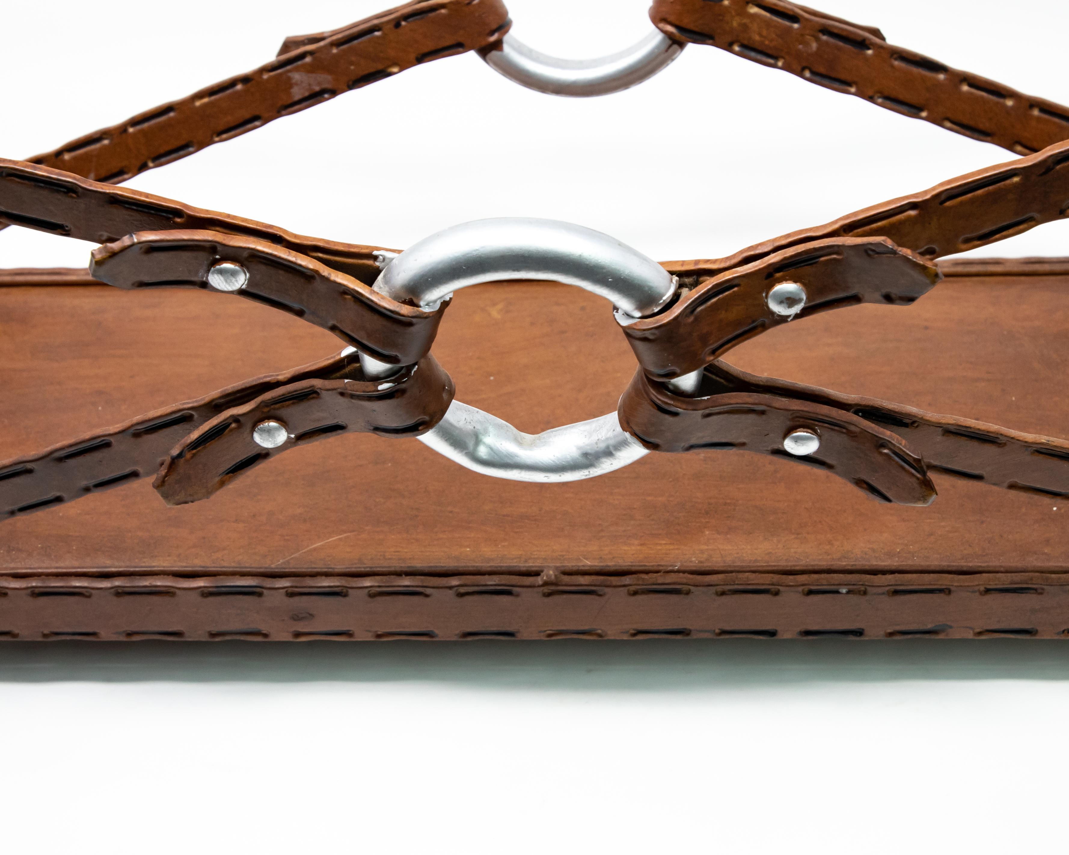 Contemporary Metal Western Themed Magazine Rack For Sale