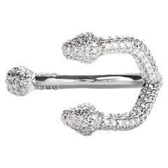 Metal x Wire 'Legacy Diamond Ring' in 18kt White Gold with 1.96 ct Diamond
